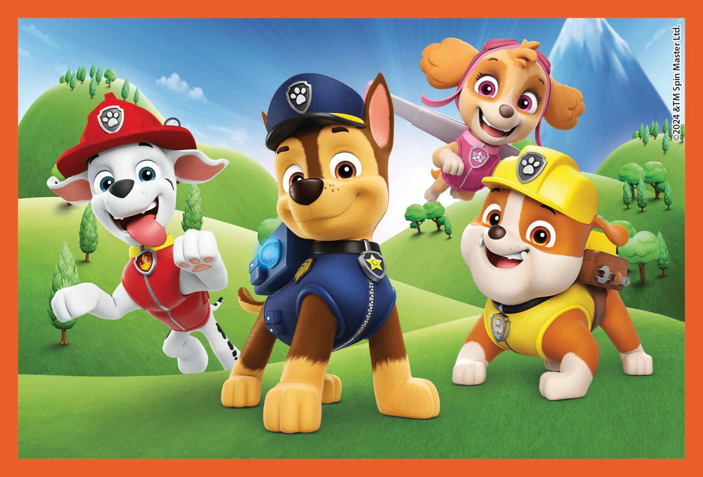 Clementoni Paw Patrol 6 Würfel Puzzle Kinder - Geschicklichkeitsspiel für Kinder ab 3 Jahren - Sensorik- & Motorikspielzeug 40658 - Image 9