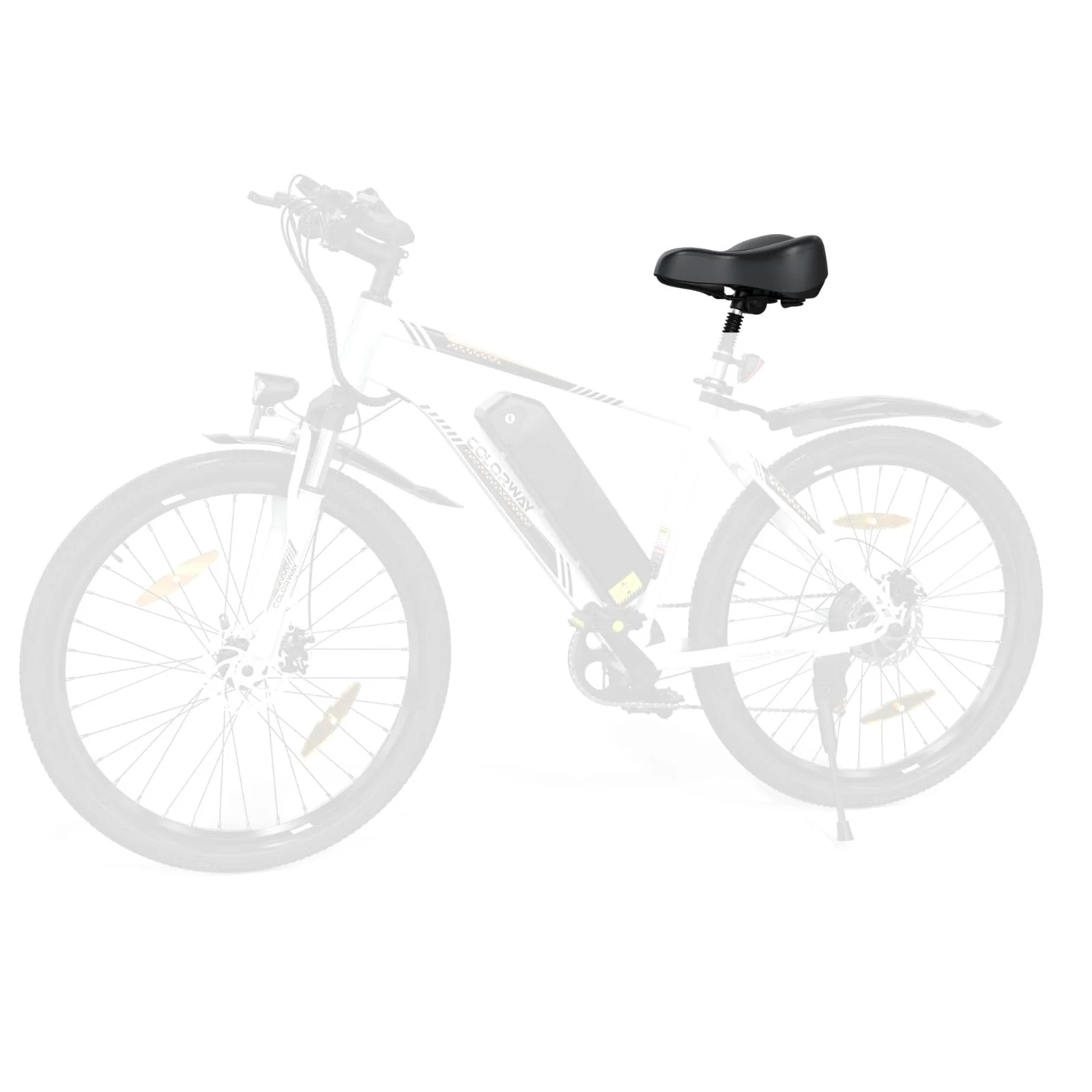 COLORWAY Elektrofahrräder EBike Elektrofahrrad für Damen und Herren, Zubehör