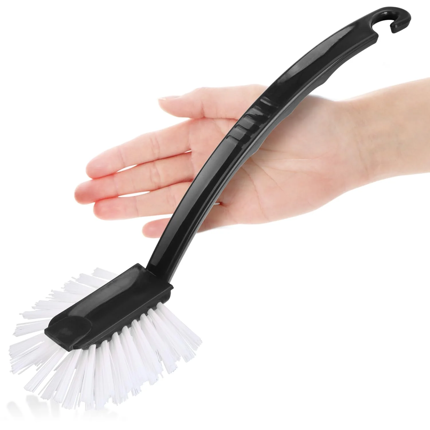 com-four® 6X Spülbürste 27 cm - Geschirrbürste mit robusten Borsten - Abwaschbürste für Töpfe, Pfannen & Spüle - langlebige Küchenbürste, Reinigungsbürste für Haushalt & Küche (6 Stück) - Image 6