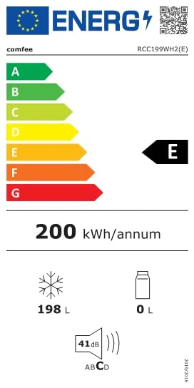 Comfee RCC199WH2(E) Gefriertruhe/200 kWh/Jahr/85cm hoch/198L/Hoch effizientes D-förmiges Rohr/Geeignet für verschiedene Einsatzszenarien/Einstellbarer Temperaturregler/Semi Circle Gefrierrohre/Weiß - Image 8
