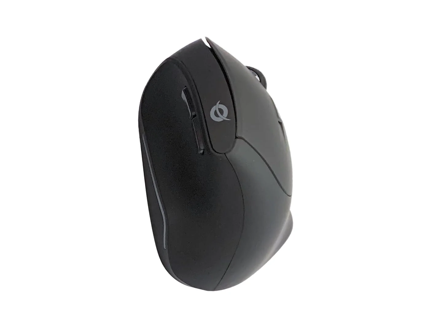 Conceptronic ORAZIO02DE Ergo Kabelloses Set aus ergonomischer Tastatur und vertikaler Maus, deutsches Layout, Schwarz - Image 2