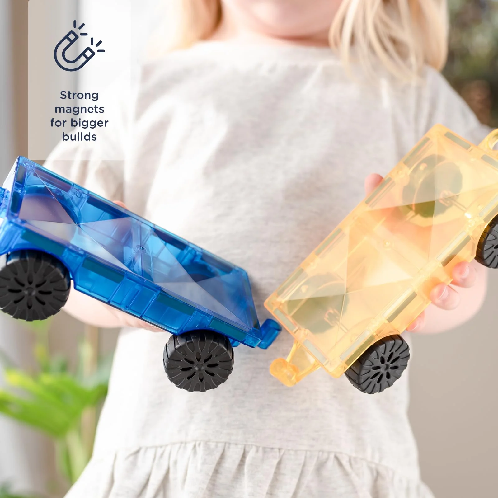 CONNETIX Magnetische Fliesen Regenbogen Auto Pack, 2 Stück - Image 6