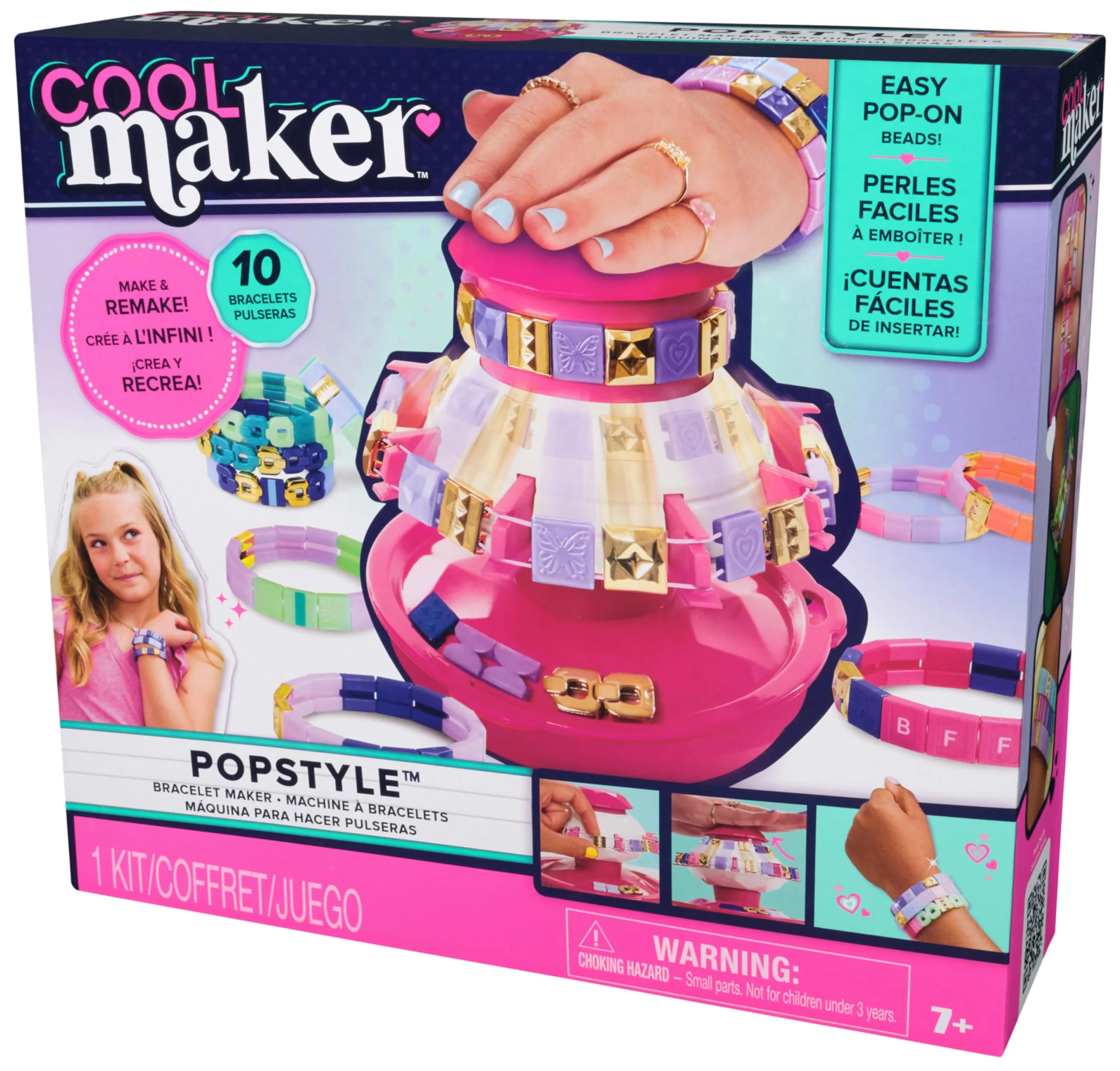 Cool MAKER PopStyle Armband Studio - 10 Coole Kachelarmbänder selbermachen und Immer Wieder neu gestalten, geht super einfach, für Kinder ab 6 Jahren - Image 3