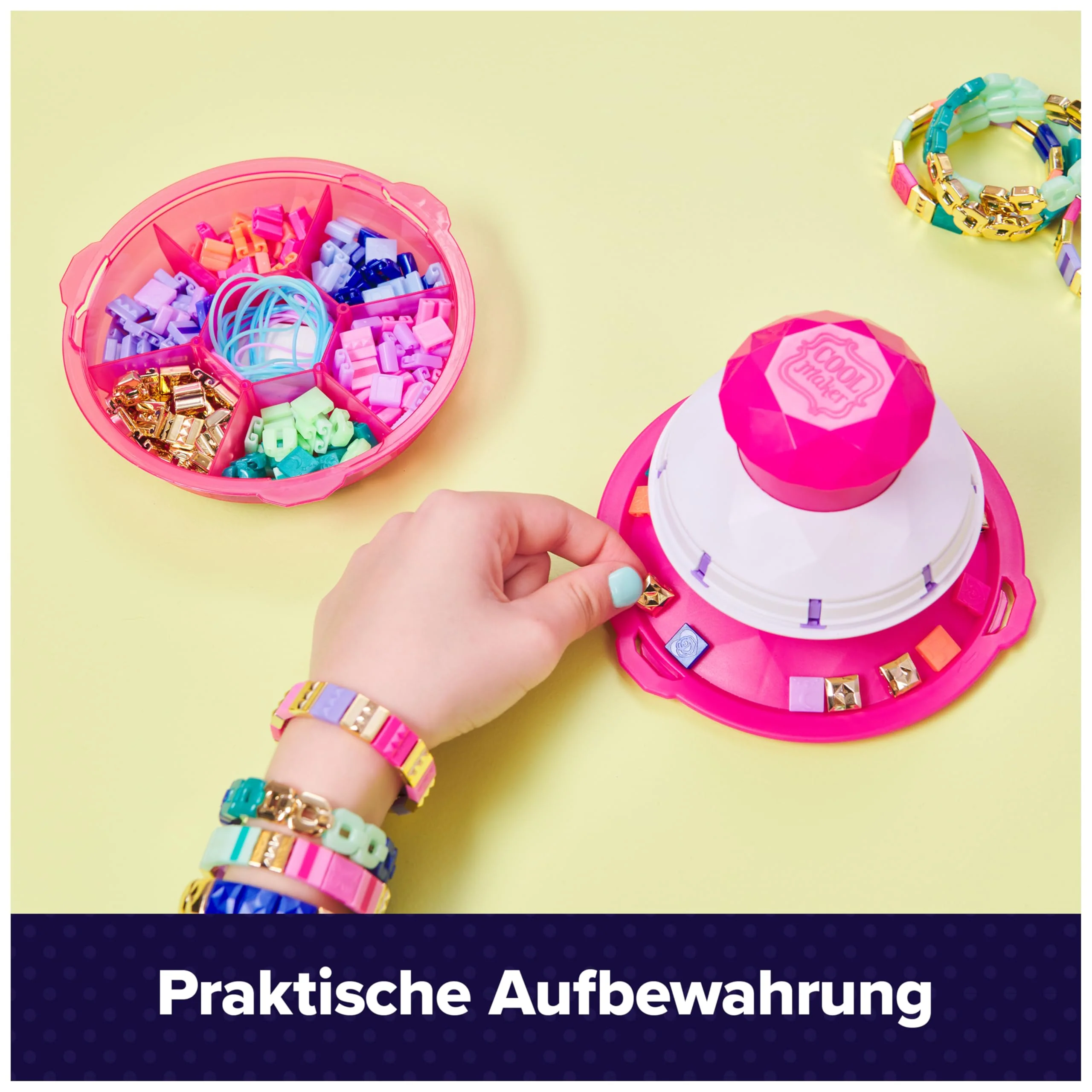 Cool MAKER PopStyle Armband Studio - 10 Coole Kachelarmbänder selbermachen und Immer Wieder neu gestalten, geht super einfach, für Kinder ab 6 Jahren - Image 8