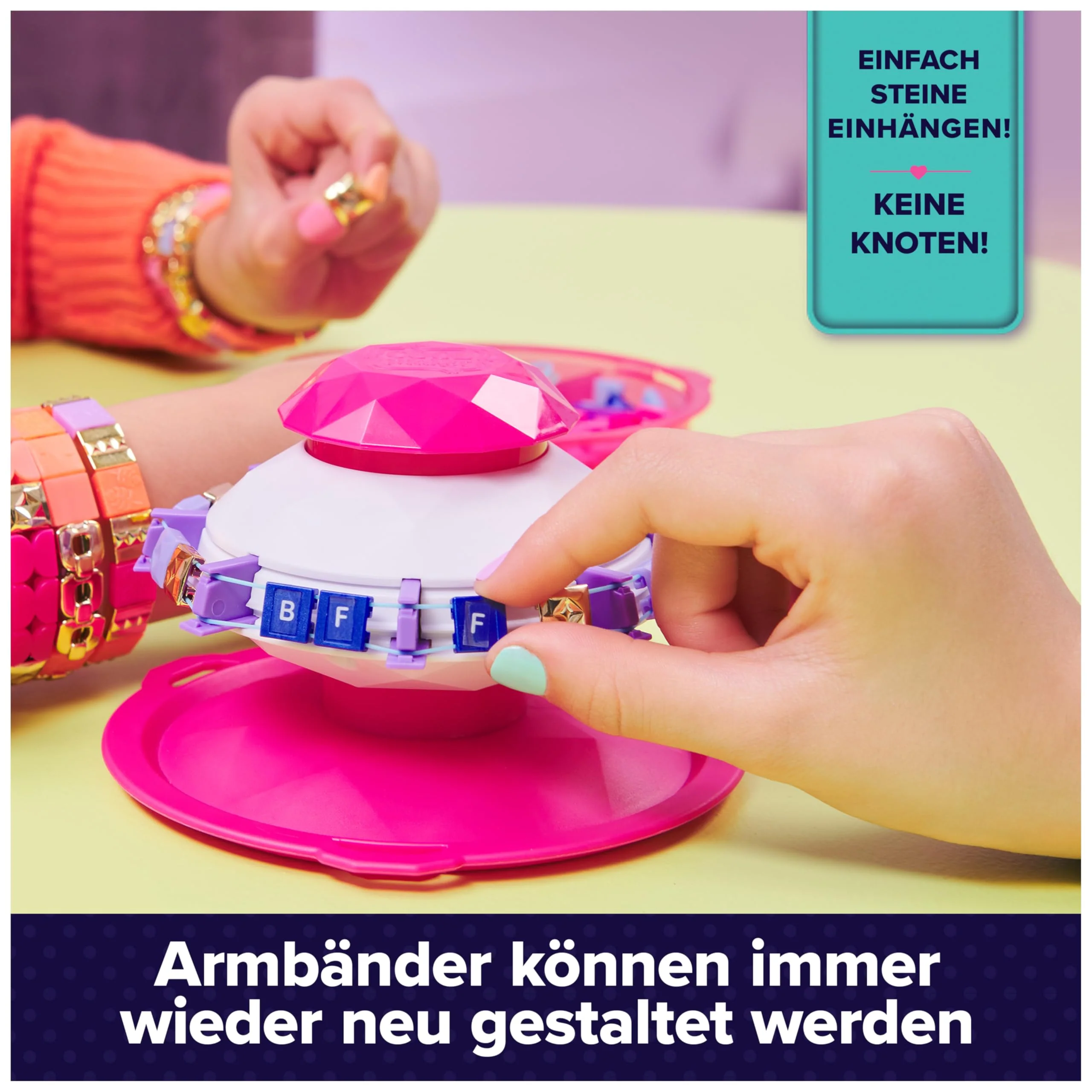 Cool MAKER PopStyle Armband Studio - 10 Coole Kachelarmbänder selbermachen und Immer Wieder neu gestalten, geht super einfach, für Kinder ab 6 Jahren - Image 9