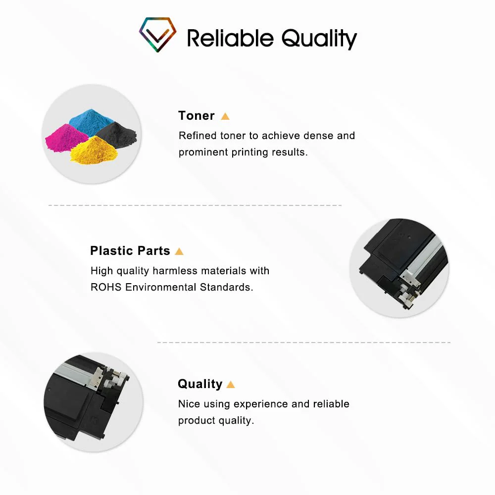 Cool Toner Kompatibel für HP 117A Toner Set als Ersatz für Color Laser MFP 178nwg 179fwg 150nw 179fnw 150a 178nw W2070A W2071A W2072A W2073A Tonerkartusche (Schwarz Cyan Gelb Magenta 4er-Pack) - Image 2