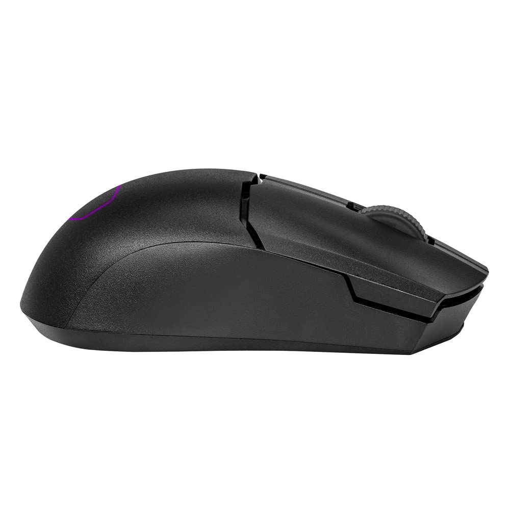 Cooler Master MM712 RGB Gaming-Maus – Ultralight 59g, Hybrid Wireless, 19K DPI PAW3370 Optischer Sensor, 70 Millionen Klicks optische Schalter, On-The-Fly, MasterPlus+ (38K DPI, nur PC) – Schwarz - Image 13