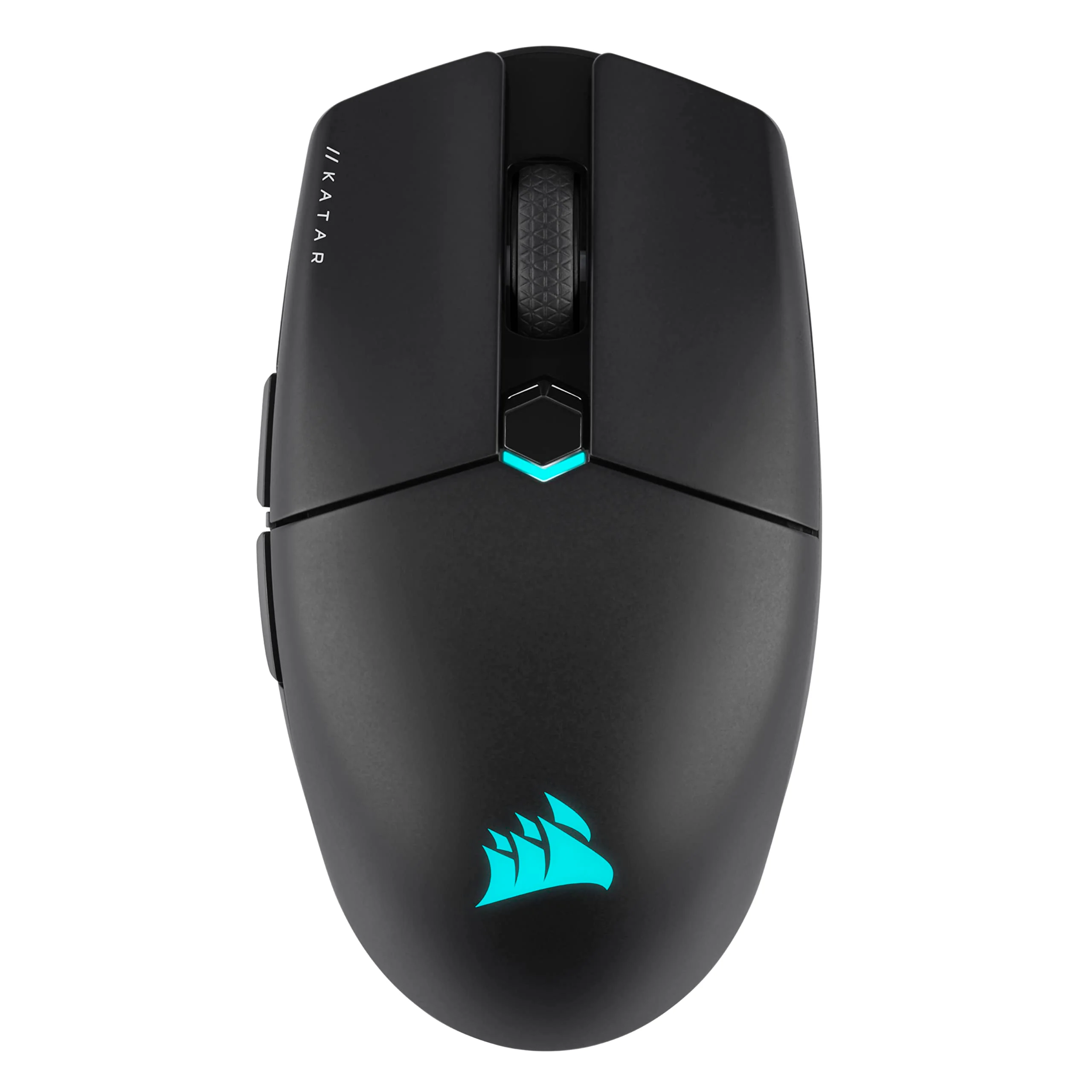 CORSAIR KATAR ELITE WIRELESS Ultraleichte FPS Gaming Maus - 10.000 DPI - Symmetrische Form - Bis zu 110 Stunden Akkulaufzeit - iCUE-Kompatibel - PC, PS5, PS4, Xbox - Schwarz - Image 2
