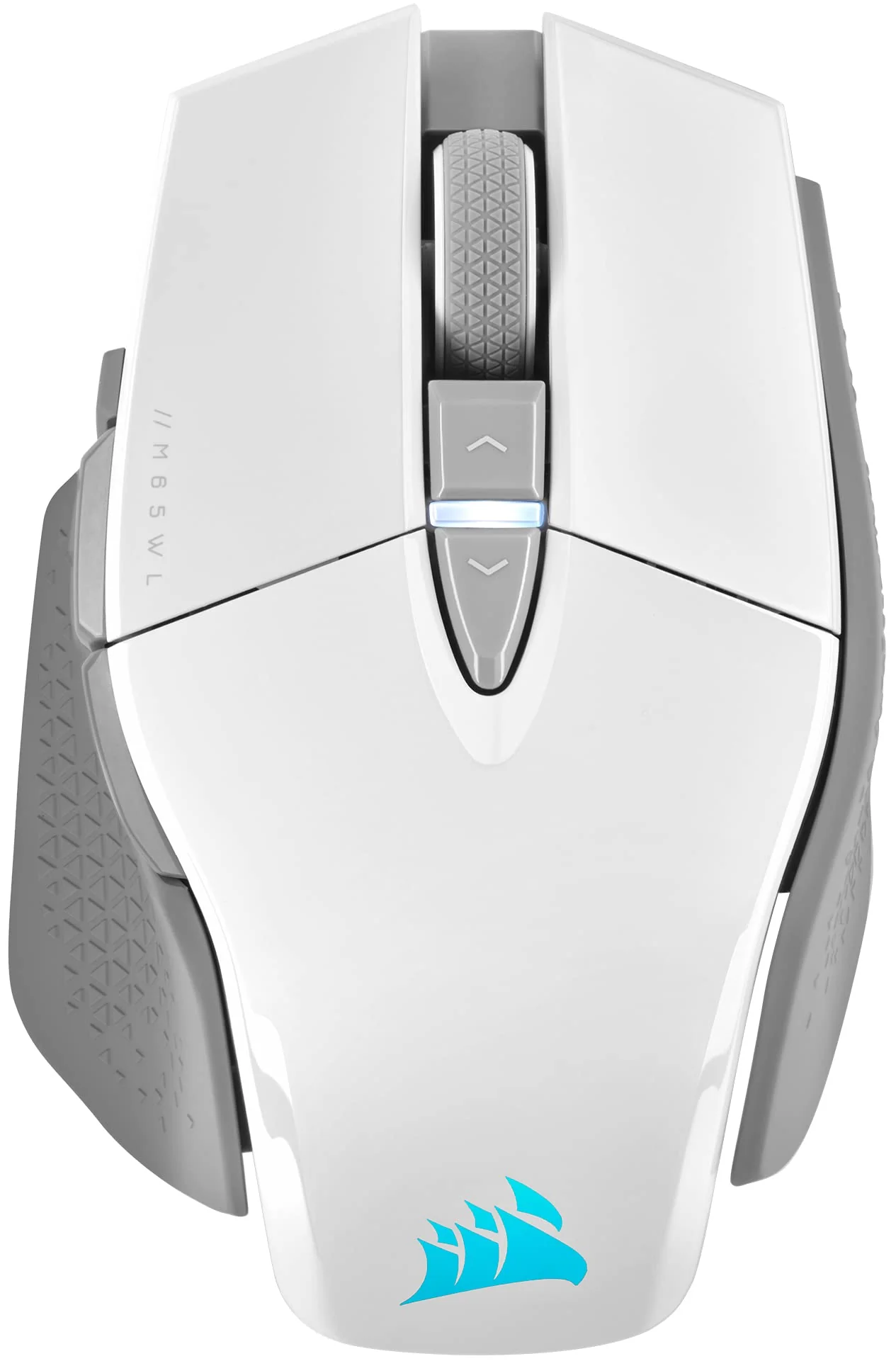CORSAIR M65 RGB ULTRA WIRELESS Tunable FPS Gaming Mouse - 26.000 DPI - Sub-1ms Wireless - Gewichtssystem - Bis zu 120 Std. Akku - iCUE Kompatibel - PC, Mac, PS5, PS4, Xbox - Weiß - Image 3