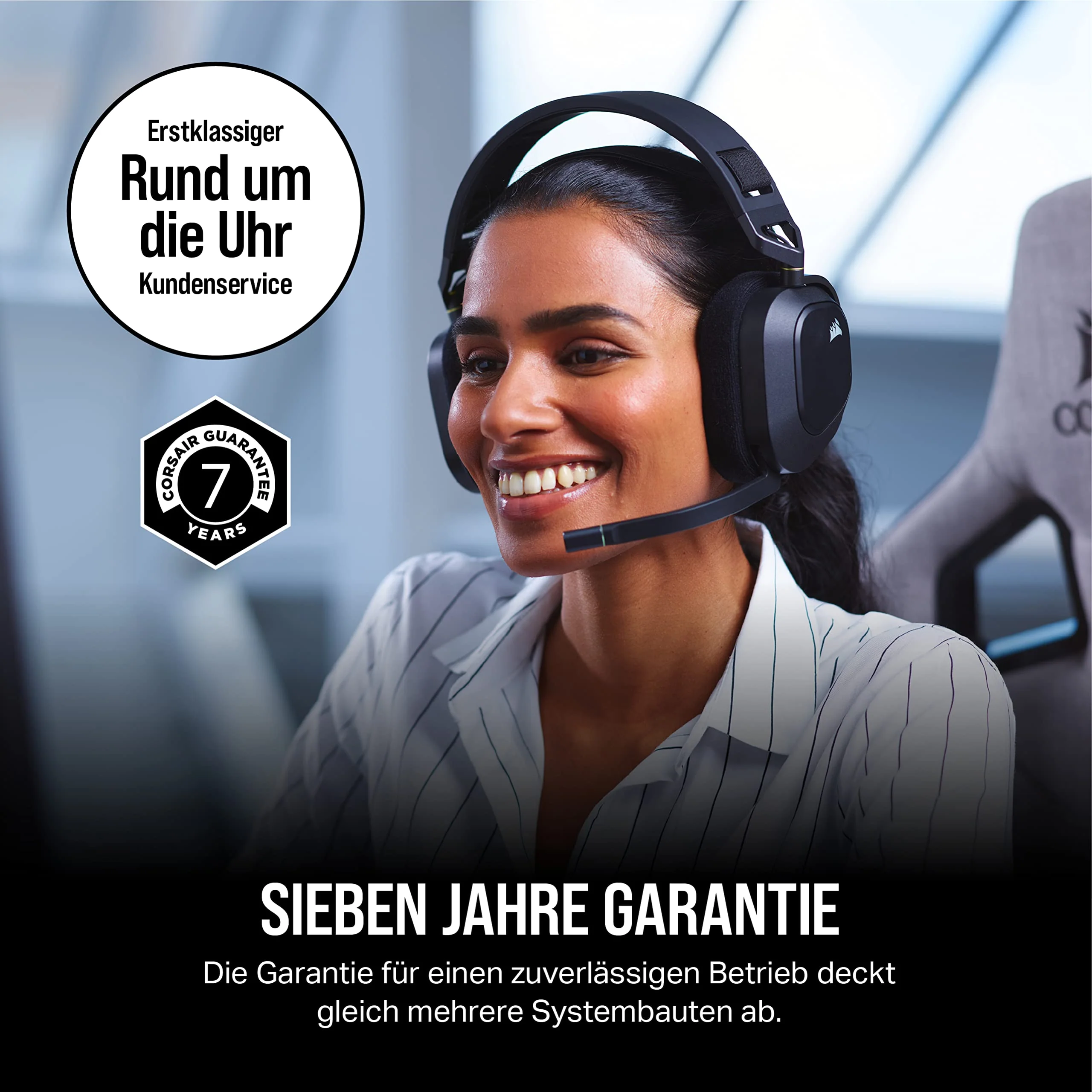 Corsair RM850e (2023) Vollmodulares, Geräuscharmes ATX-Netzteil - 3.0- Und PCIe 5.0-kompatibel - 105°C-Kondensatoren - 80 Plus Gold-Effizienz - Modern Standby-Unterstützung - Schwarz - Image 4