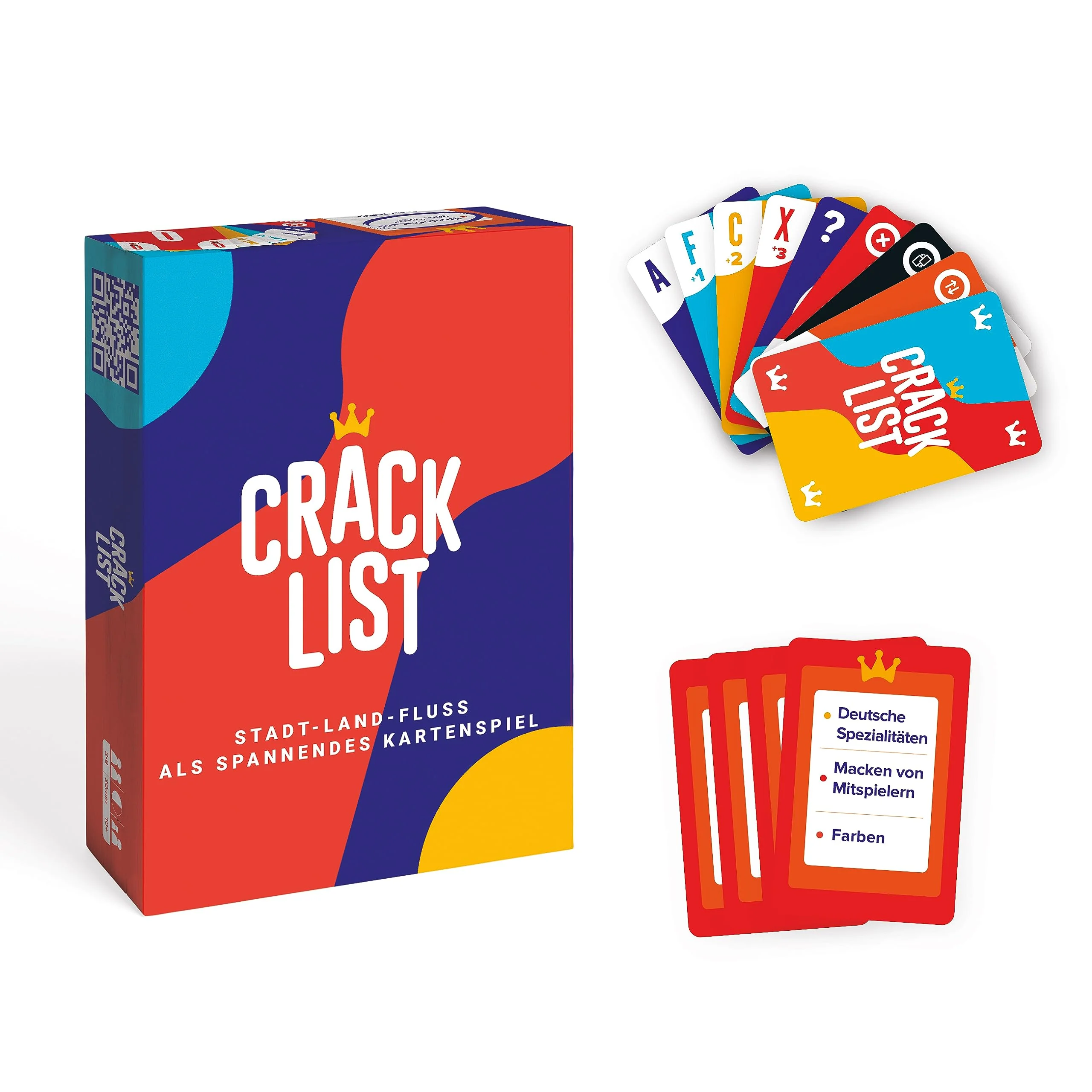 CRACK LIST - Lustiges Kartenspiel & Gesellschaftsspiel | Familienspiele & Partyspiele für Erwachsene & Kinder | 2-8 Spieler | Ab 10 Jahren | 30+ Minuten | Geschenkidee Weihnachten | Deutsch - Image 4