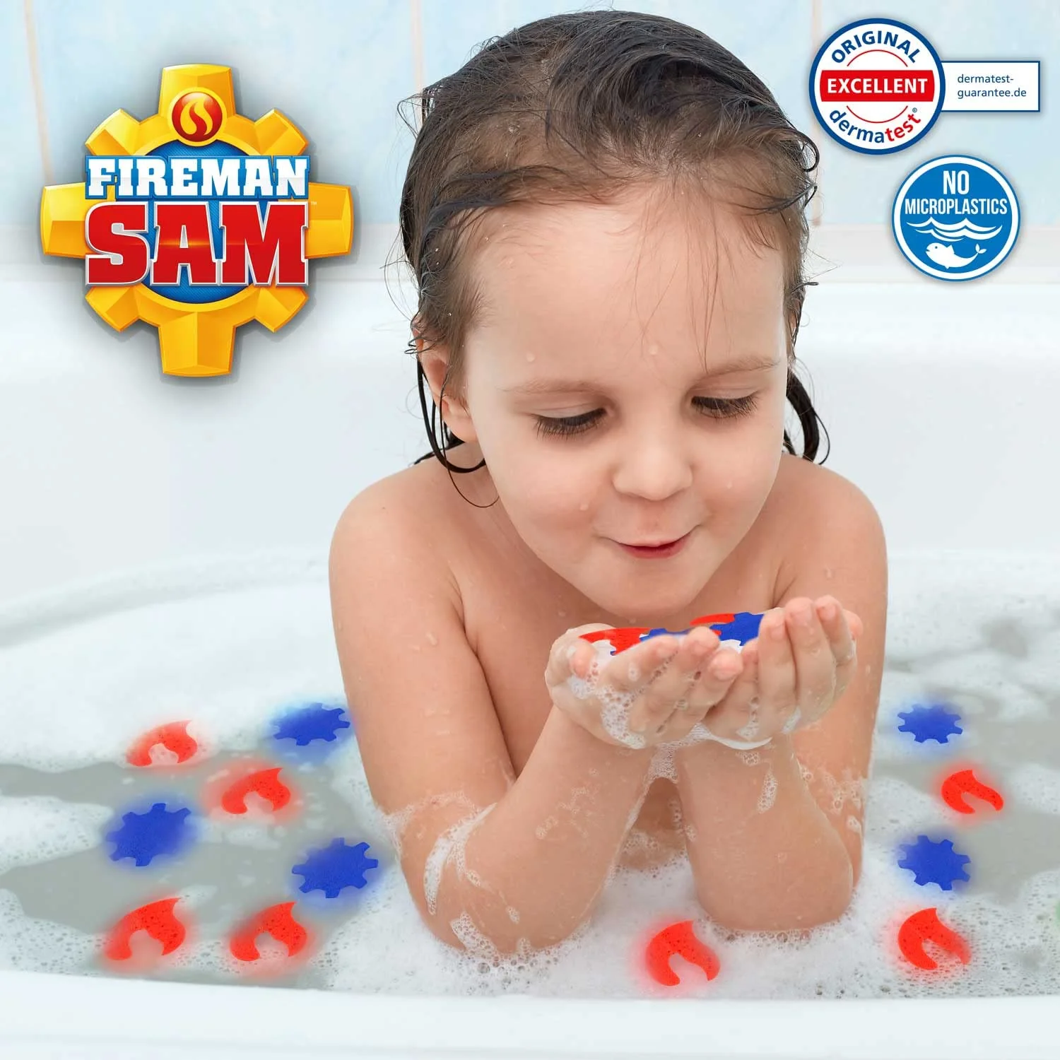 CRAZE INKEE Magisches Duft Badekonfetti Feuerwehrmann Sam Badespaß für Kinder 12499 - Image 5