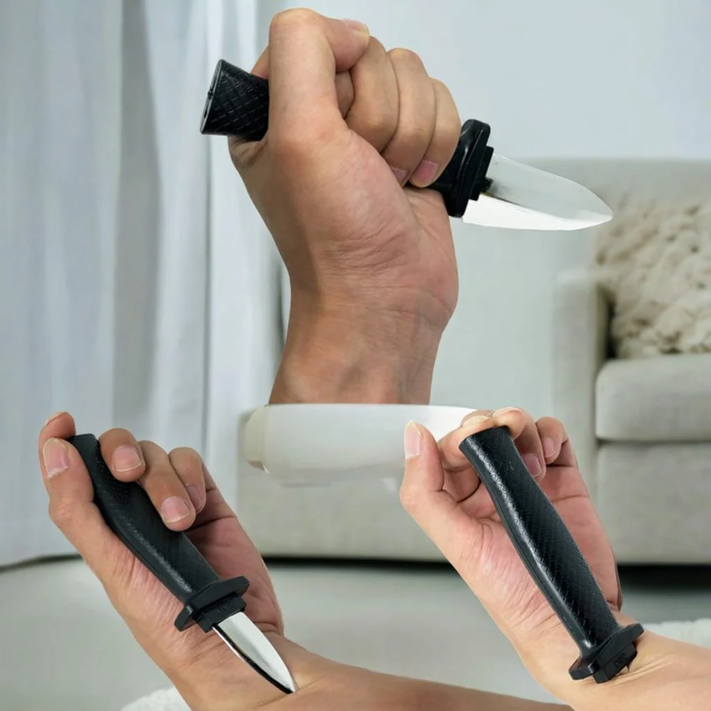 CXAFQ Verschwinden Dolch Messer, Kunststoff Klinge Spielzeug Dolch Gefälschtes Messer Zaubertricks Prop für Kinder Erwachsene, Trickspielzeug Zaubershows Partygeschenke - Image 2