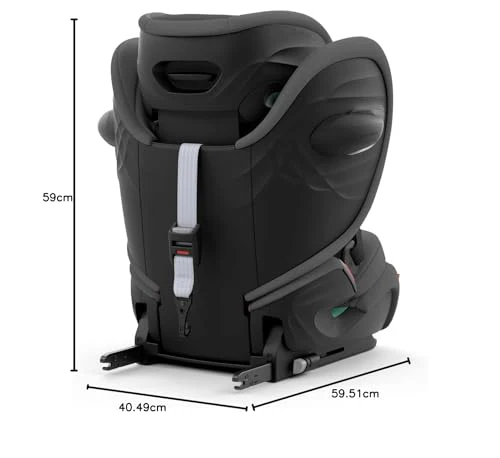 CYBEX Gold Kindersitz Pallas G i-Size Plus, Ab ca. 15 Monate bis ca. 12 Jahre (76 - 150 cm), Ab ca. 9 bis 50 kg, Lava Grey - Image 2