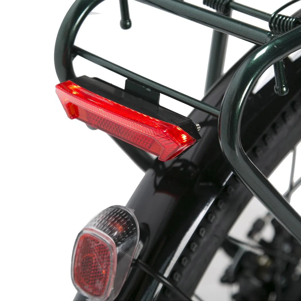 cysum Cityrun E-Bike für Damen, 26 Zoll (66 cm), E-Bike, E-Bike, E-Bike, Stadt-E-Bike für Erwachsene, Motor 250 W, 25 km/h, Lithium-Akku 36 V, 360 WH, Reichweite 80 km (grün001) - Image 2