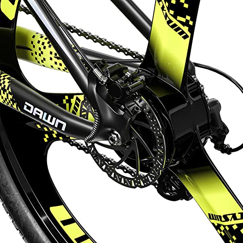 cysum Speedy E-Bike, E-Mountainbike, 29 Zoll (73,8 cm) für Erwachsene, Elektrofahrrad mit abnehmbarem Akku, 48 V, 14 Ah, Autonomie 80 km, 75 Nm, 25 km/h (29 Zoll grün) - Image 3