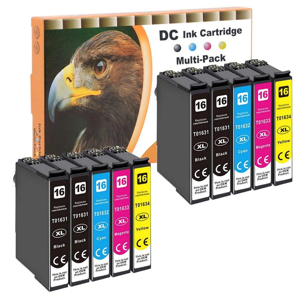 D&C 10x Druckerpatronen Kompatibel für Epson 16 16XL Workforce WF-2760DWF WF-2760 WF-2630 WF-2540 WF-2660 WF-2750 WF-2650 WF-2510 WF-2530 WF-2010 WF-2660DWF WF-2700 WF-2010W WF-2500WF WF-2520NF 2520 - Image 3