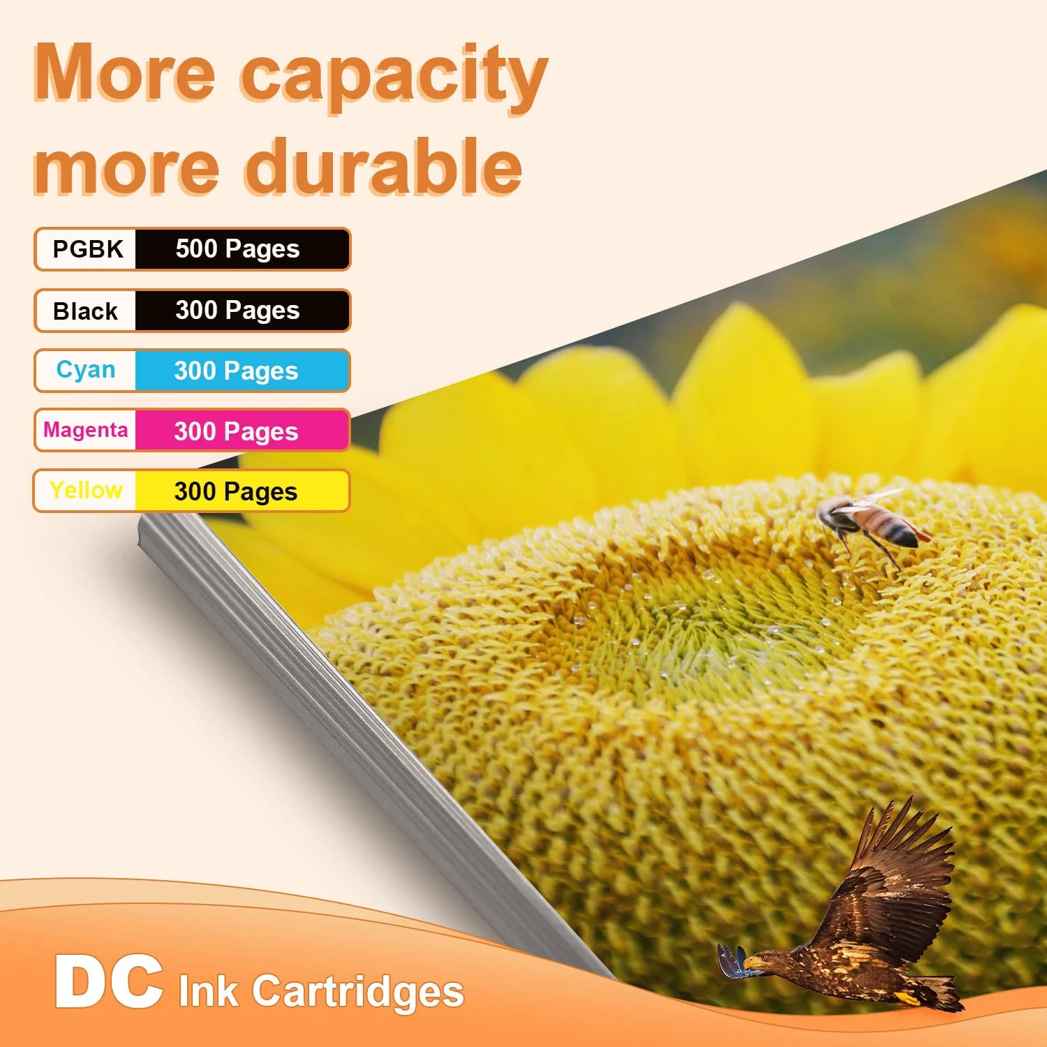 D&C 9X Druckerpatronen Kompatibel für Canon PGI-525 CLI-526 für Canon Pixma IP4840 IP4850 IP4900 MG5140 MG5150 MG5240 MX710 MX715 MG6100 MG6150 MG6200 IP4950 IX6550 MG5250 MG5300 MG5340 MG5350 MG6250 - Image 7