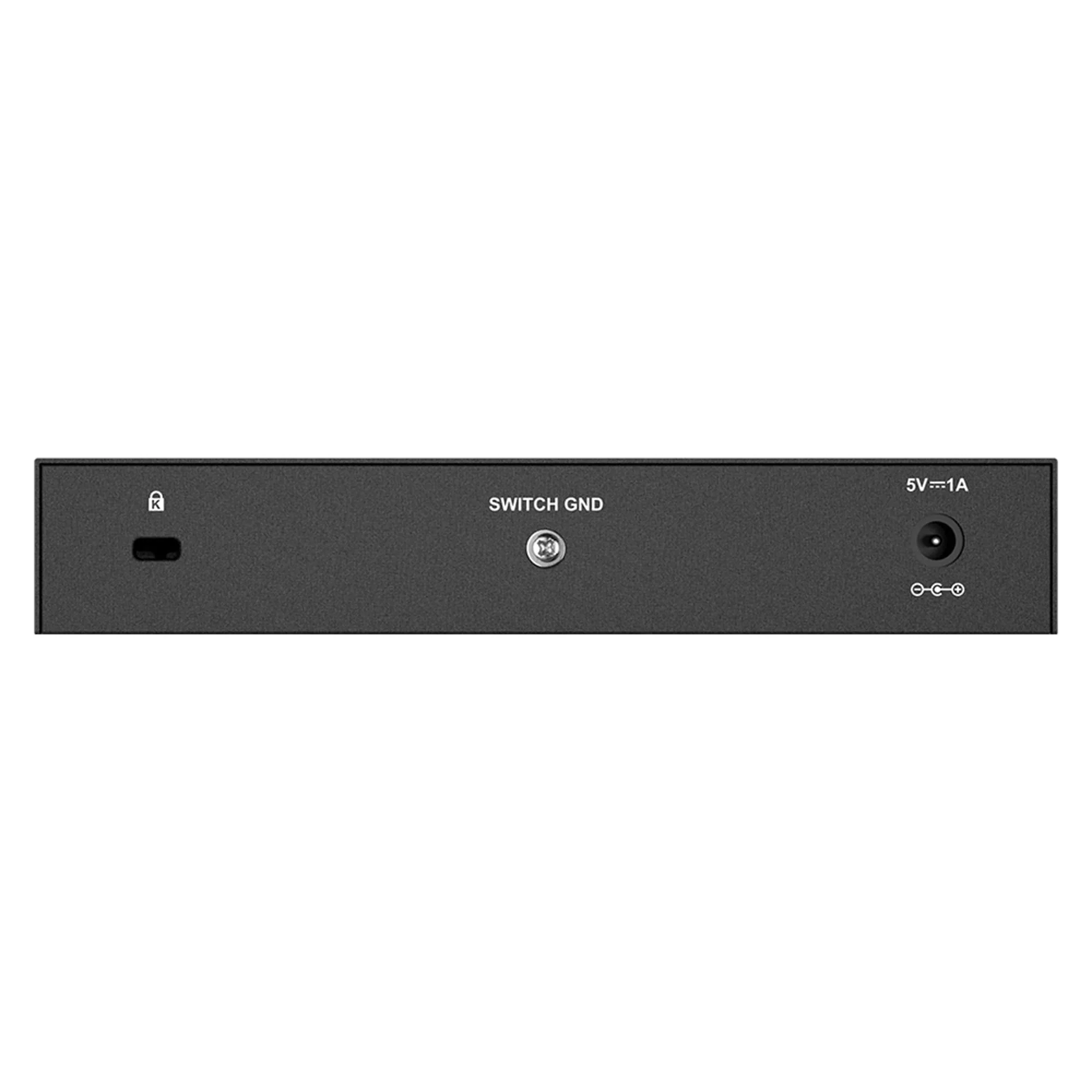 D-Link DGS-108 8-Port Layer2 Gigabit Switch (bis zu 2000 Mbit/s Datenübertragung pro Port, Non-Blocking-Architektur, lüfterlos, Metallgehäuse) schwarz - Image 3