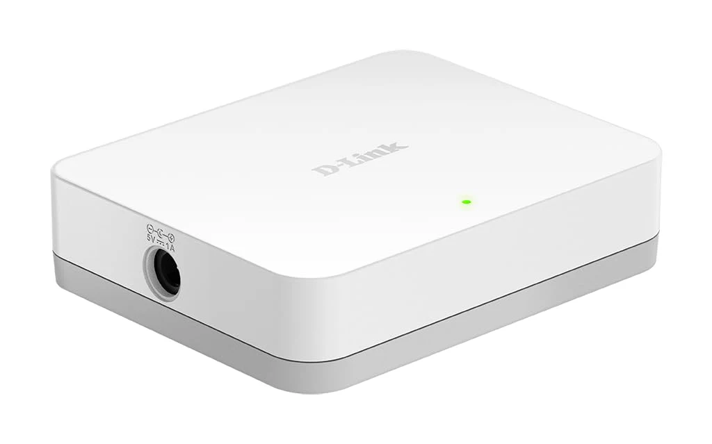 D-Link GO-SW-5G 5-Port Gigabit Easy Desktop Switch (10/100/1000 Mbit/s, automatische MDI/MDIX-Erkennung) weiß - Image 2
