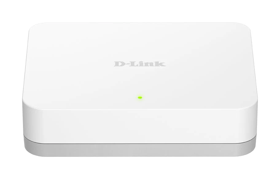 D-Link GO-SW-5G 5-Port Gigabit Easy Desktop Switch (10/100/1000 Mbit/s, automatische MDI/MDIX-Erkennung) weiß - Image 4