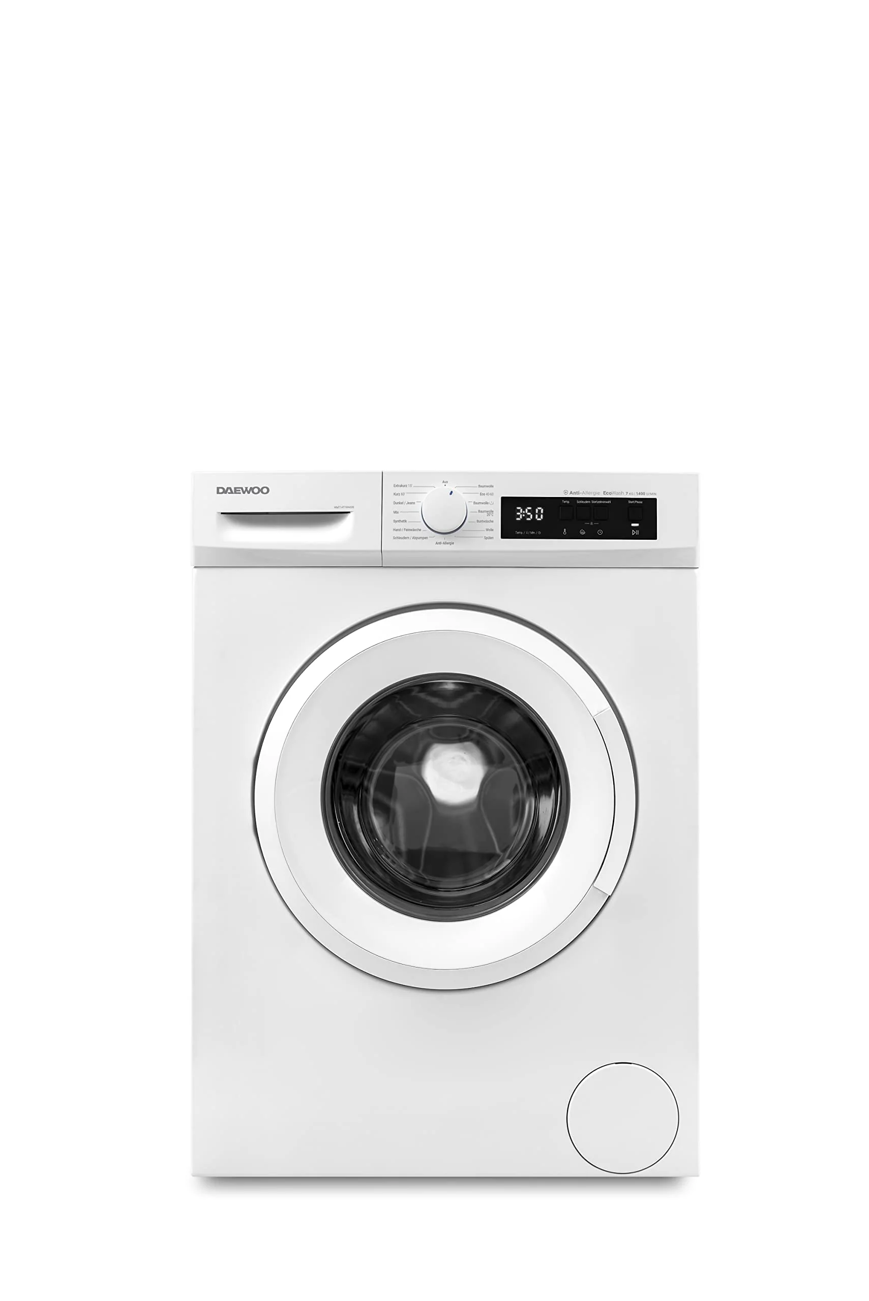 Daewoo WM714T1WA0DE Waschmaschine Frontlader, 7 kg, 1400 U/min/Advanced Inverter Motor, 15 Programme inkl. 15 min Kurzprogramm, AquaStop, Weiß - Image 11