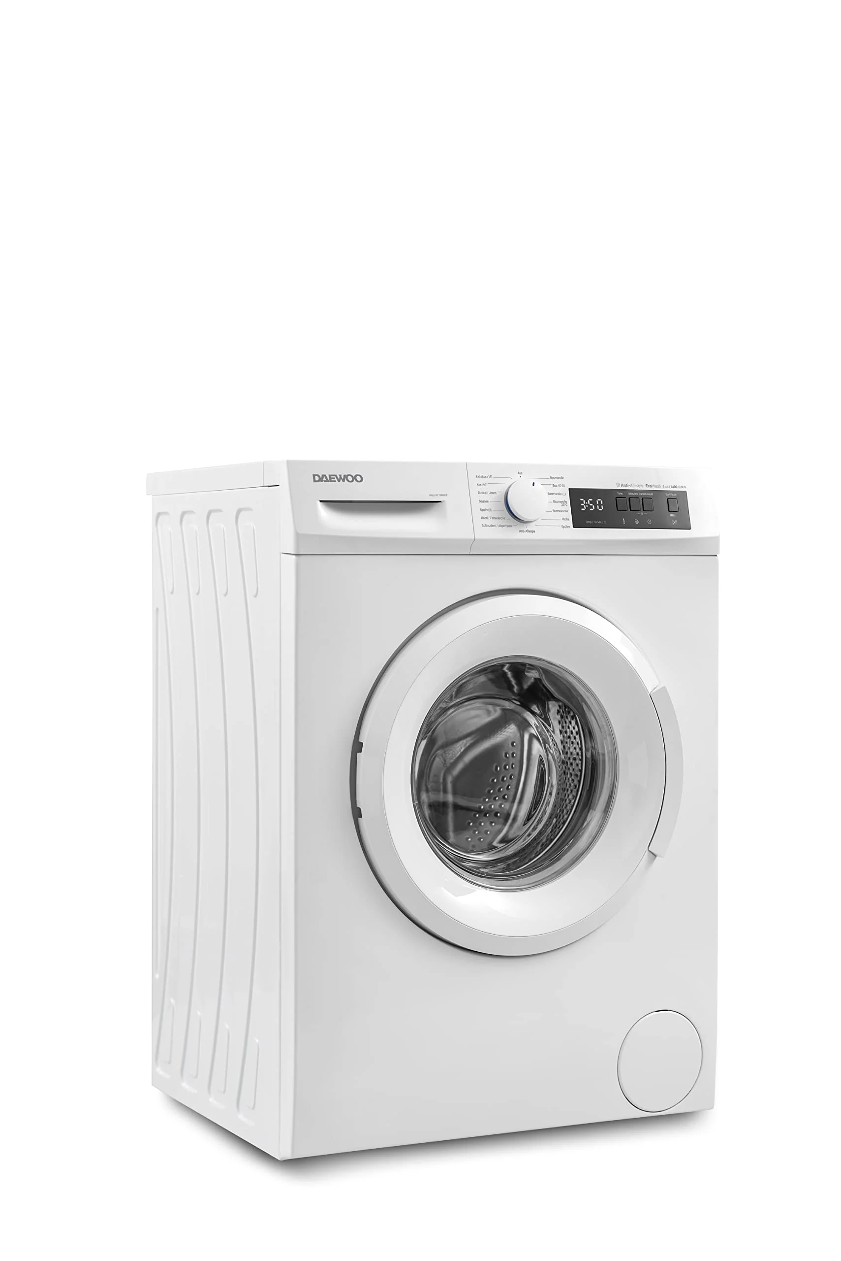Daewoo WM914T1WA0DE Waschmaschine Frontlader, 9 kg, 1400 U/min, Advanced Inverter Motor, 15 Programme inkl. 15 min Kurzprogramm, AquaStop, Weiß - Image 12