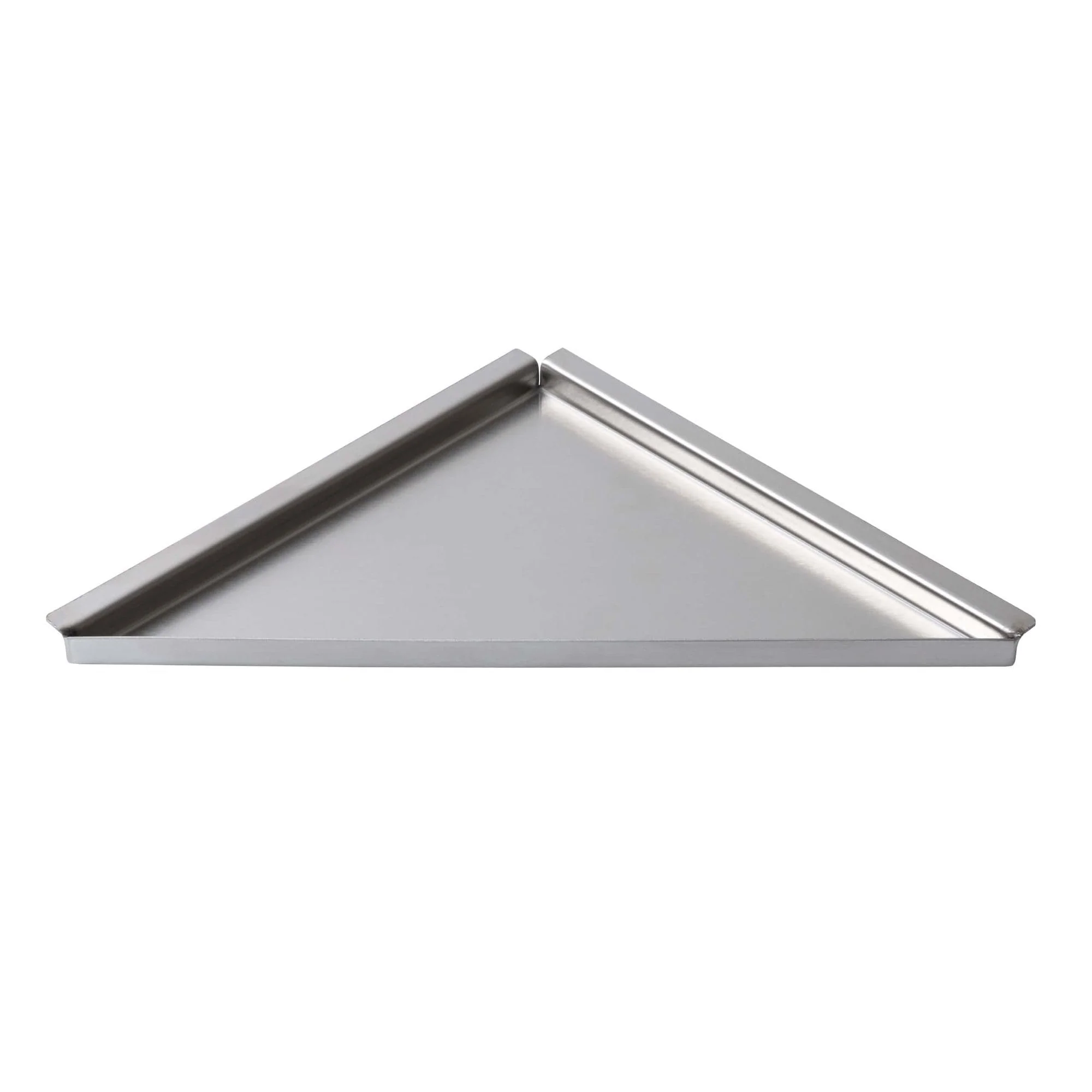 Dalsys Befliesbare Duschablage ohne Bohren 205mm x 205mm Silber Duschregal Ecke nachträglich einbaubar, Edelstahl korrosionsbeständig - Image 2