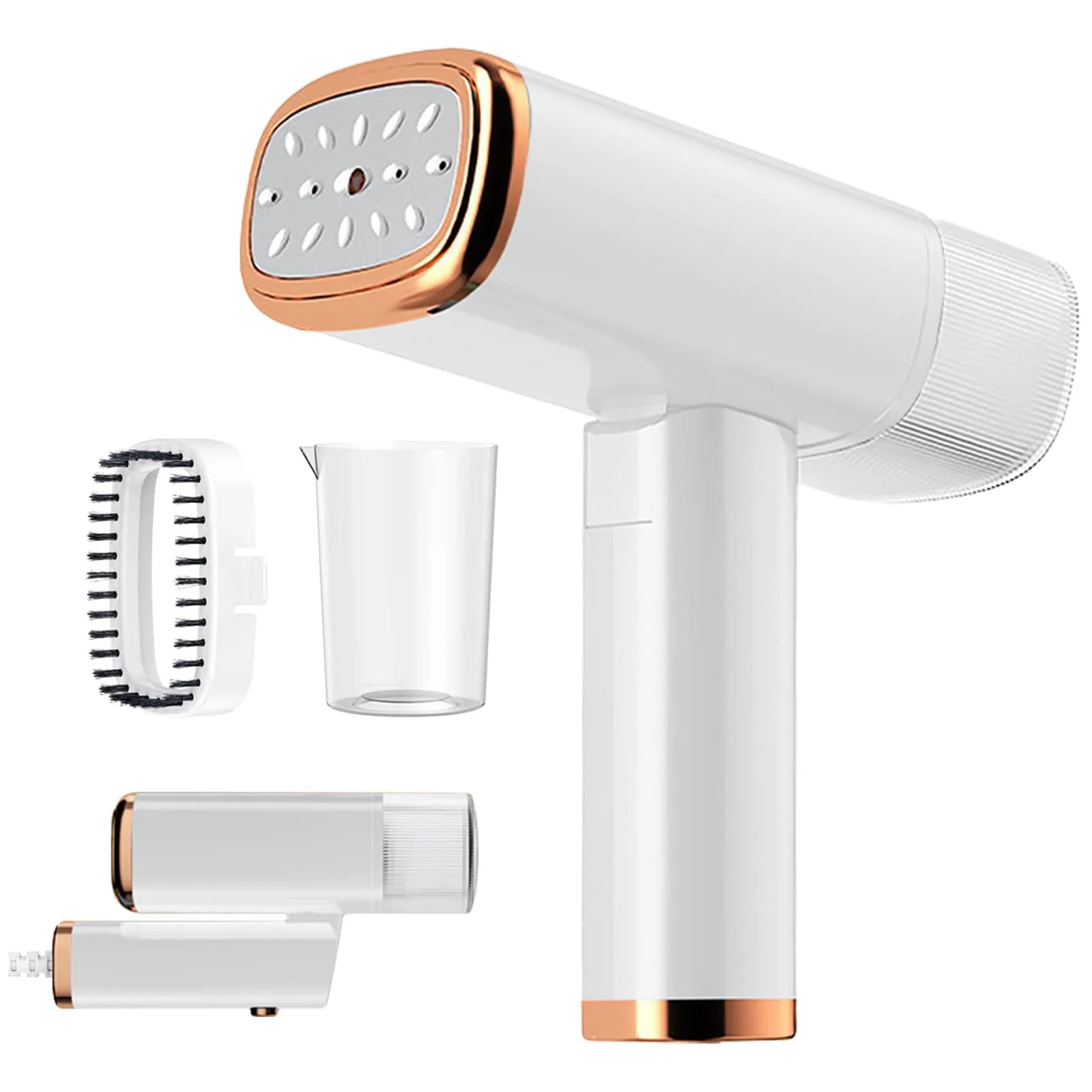 Dampfglätter,1000W Steamer Dampfglätter mit 150 ml Wassertank, Tragbar Hand Dampfbügeleisen geeignet für alle Stoffe für Zuhause, Reisen, Zuhause und Büro,Weiß - Image 5