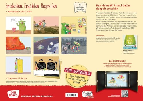 Das kleine WIR. Kamishibai Bildkartenset: Entdecken - Erzählen - Begreifen: Bilderbuchgeschichten. Eine witzige Kindergeschichte übers WIR-Gefühl. ... für unser Erzähltheater) - Image 5