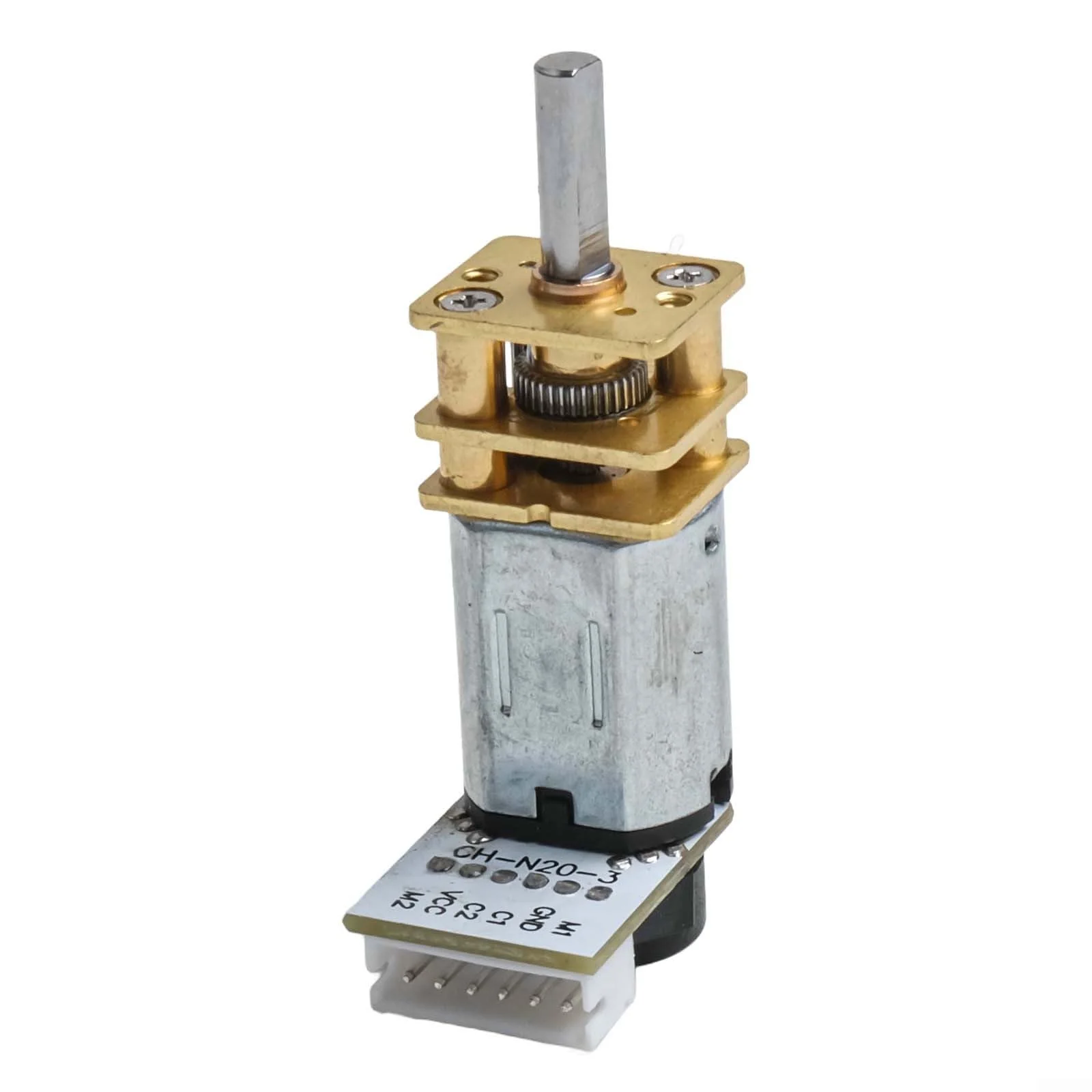DC 6V Metall Getriebemotor mit Encoder für GA12 für N20, für RC Hobbys und kleine Roboteranwendungen (150 U/min) - Image 4