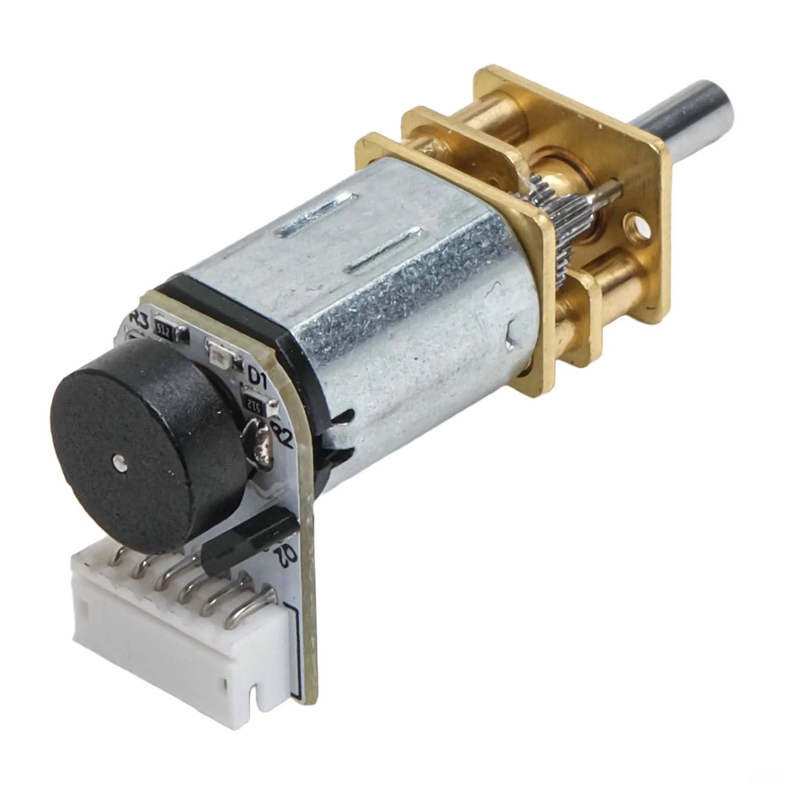 DC 6V Metall Getriebemotor mit Encoder für GA12 für N20, für RC Hobbys und kleine Roboteranwendungen (150 U/min) - Image 5