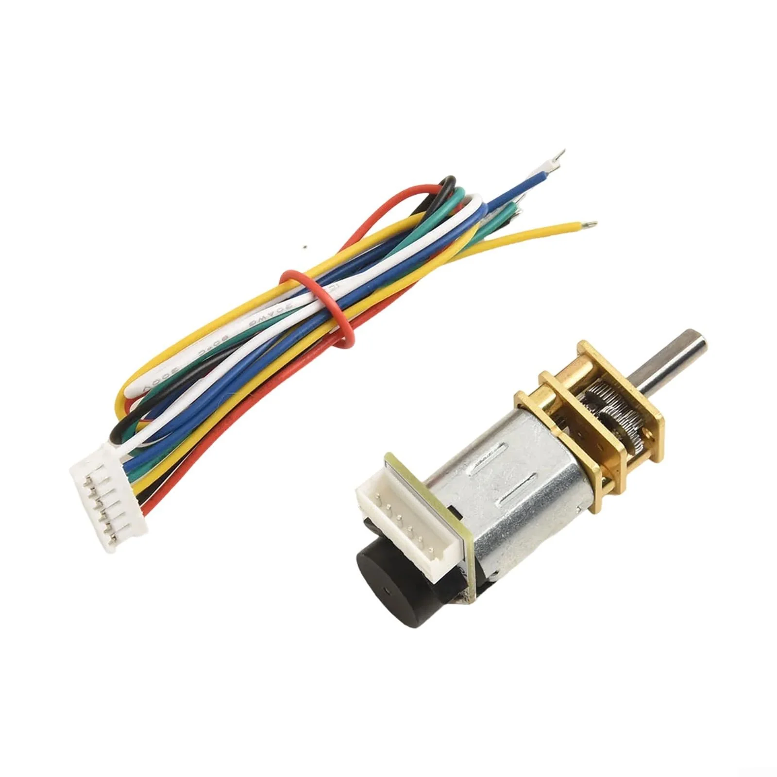 DC 6V Metall Getriebemotor mit Encoder für GA12 für N20, für RC Hobbys und kleine Roboteranwendungen (300 U/min) - Image 8