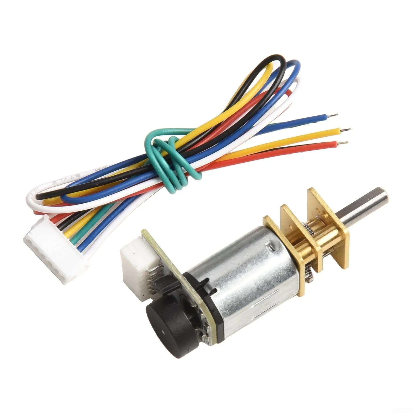 DC 6V Metall Getriebemotor mit Encoder für GA12 für N20, für RC Hobbys und kleine Roboteranwendungen (500RPM) - Image 7