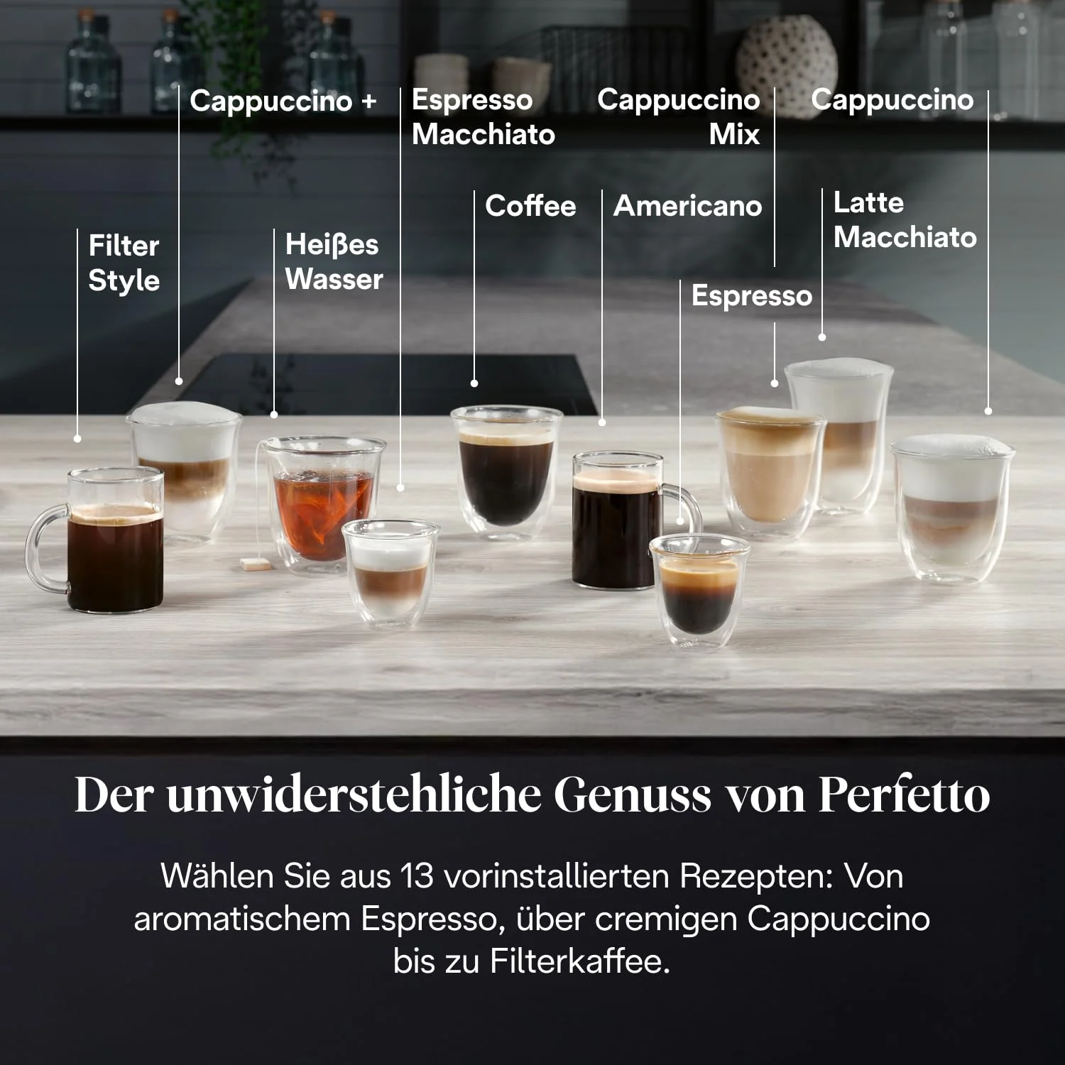 De’Longhi Magnifica Evo Next - Perfetto Kaffeevollautomat mit LatteCrema-Milchaufschäumer, 13 One-Touch-Getränke, Coffee- und Cappuccino Kaffeemaschine, farbiges Touch-Display, Titan (ECAM312.80.TB) - Image 9