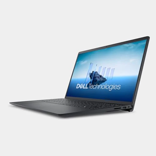 Dell 15 Laptop DC15250 15,6" FHD (1920 x 1080) 120Hz, Intel Core i5-1334U, Intel UHD Grafik, 16GB DDR4 RAM, 512GB SSD, Windows 11 Home, QWERTZ-Tastatur – Schwarz - Image 2