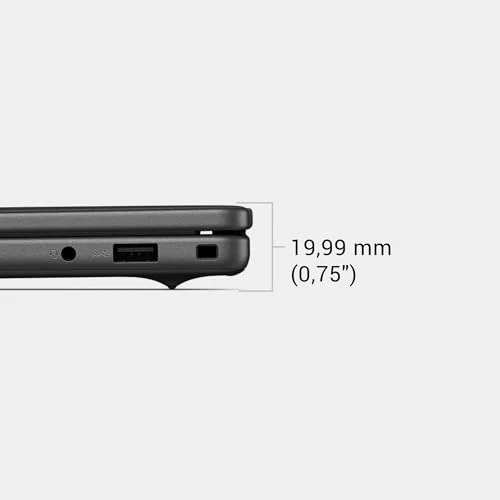 Dell 16 Laptop DC16250 – 16" FHD+ 16:10 (1920x1200), Intel Core 5 Series 1 Prozessor, Intel UHD Grafik, 16GB DDR5 RAM, 512GB SSD, Windows 11 Home, QWERTZ Tastatur, Fingerabdrucksensor – Schwarz - Image 6