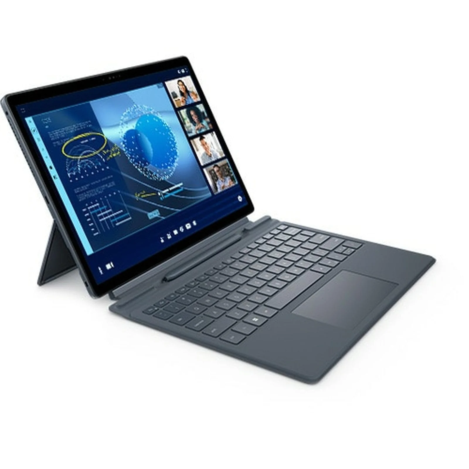 Dell Latitude 7350 Ultra 7 164U 34,04cm 13Zoll 3K Touch 16GB 512GB SSD IR Cam & Mic 3 Cell NO PWR NO AC ADPT WLAN Kb W11P 3Y BO