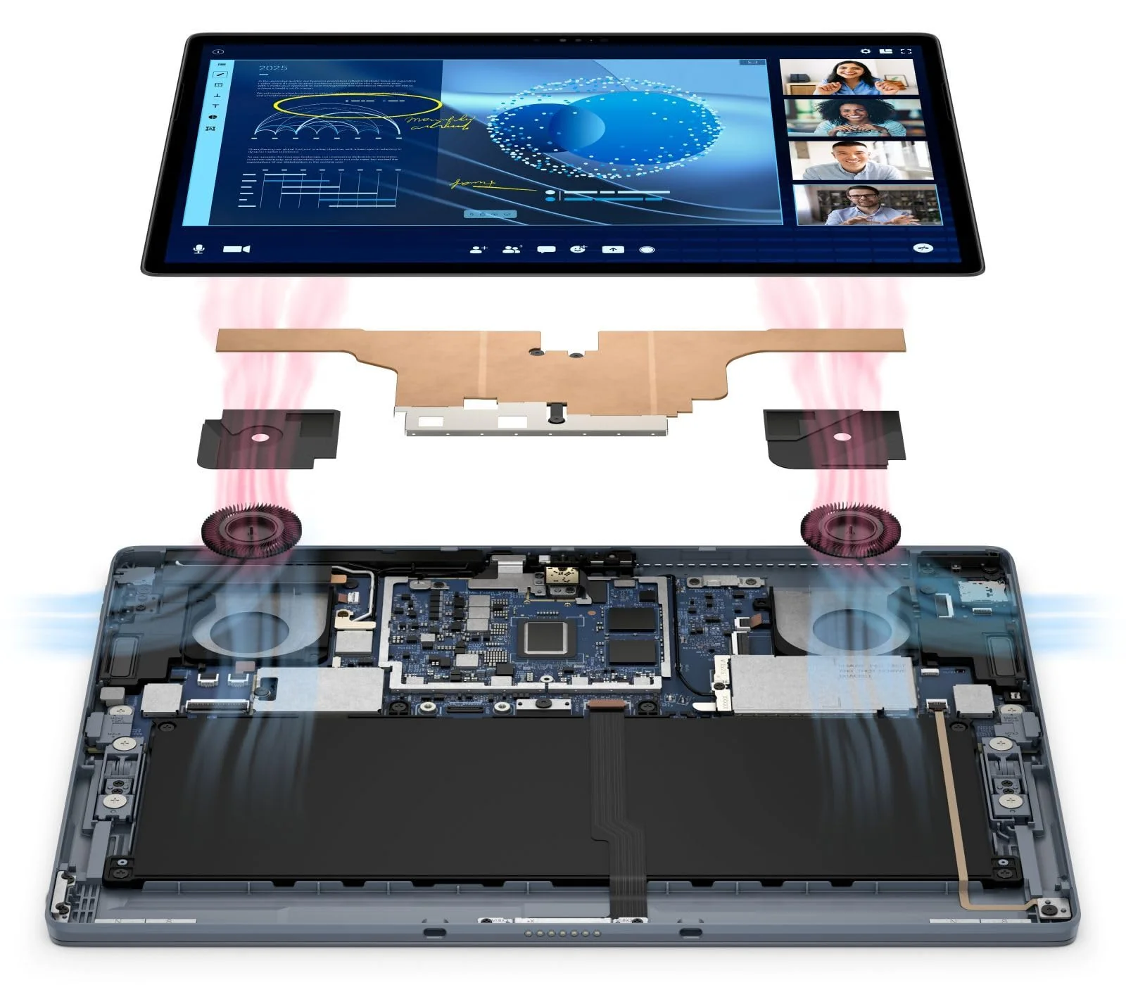 Dell Latitude 7350 Ultra 7 164U 34,04cm 13Zoll 3K Touch 16GB 512GB SSD IR Cam & Mic 3 Cell NO PWR NO AC ADPT WLAN Kb W11P 3Y BO - Image 3