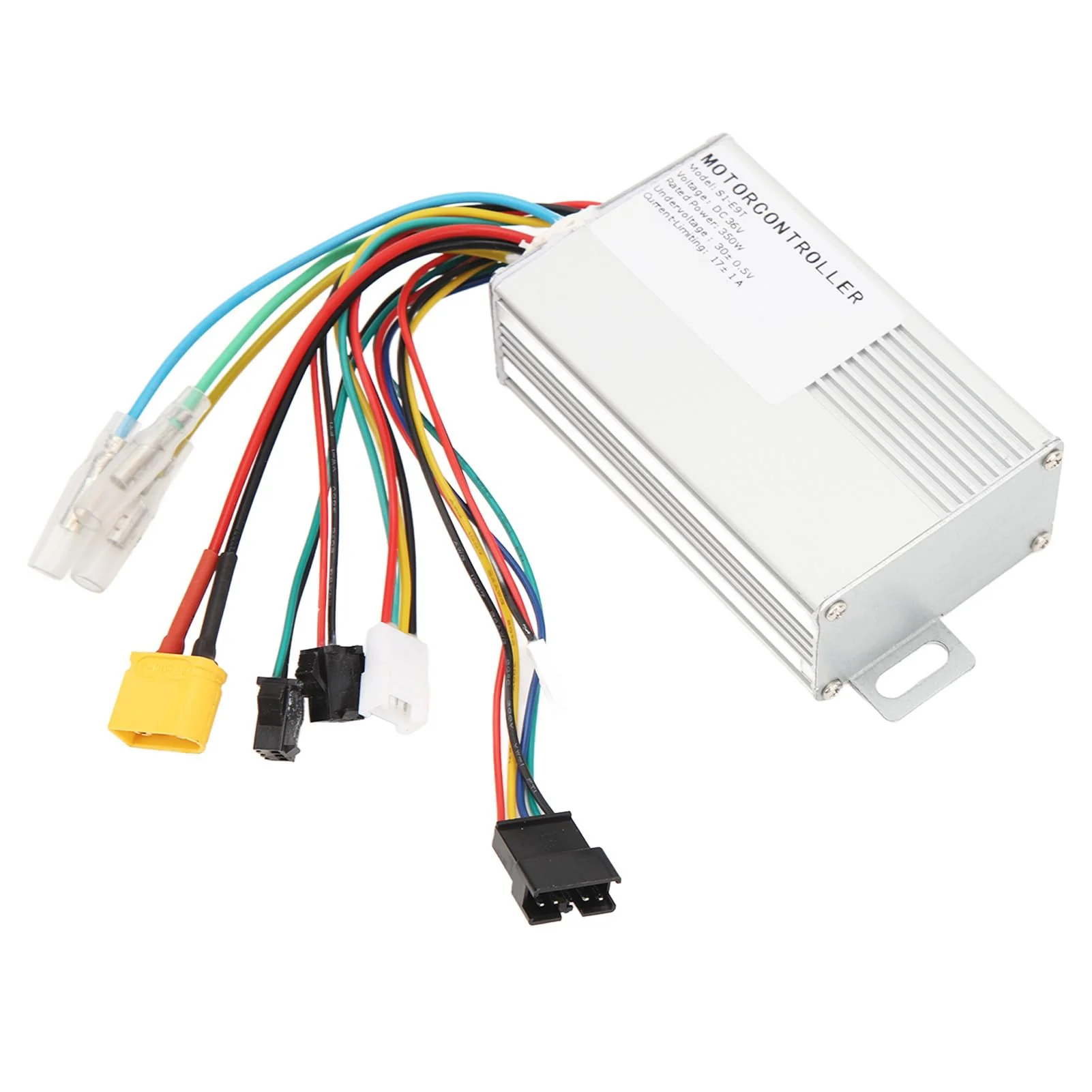 Denash Elektroroller-Controller, Gute Wärmeableitung, Hochtemperaturbeständiger Elektrofahrrad-Controller aus Aluminiumlegierung für den Außenbereich - Image 7