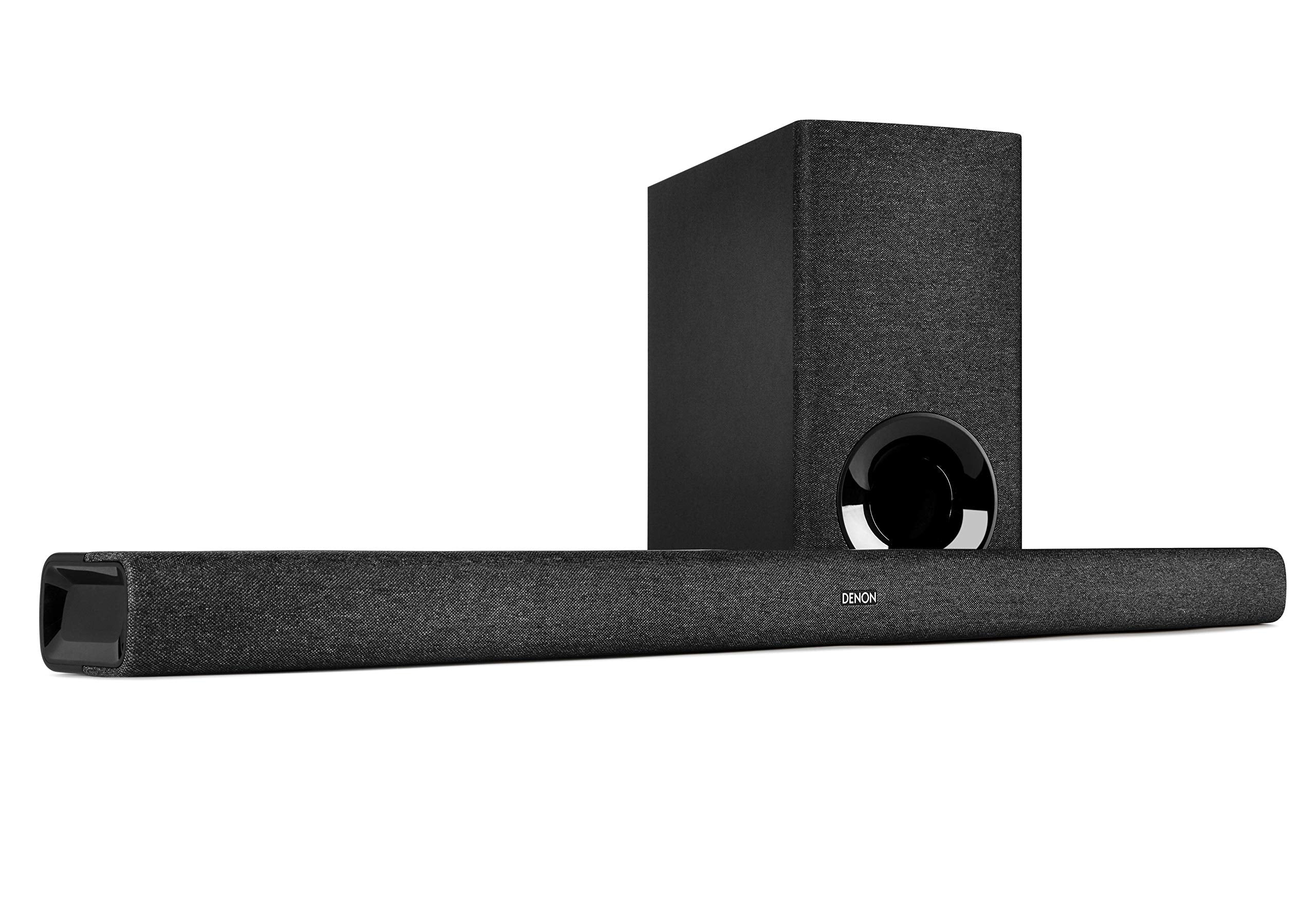 Denon DHT-S416 hochwertige 2.1 TV Soundbar mit kabellosem Subwoofer, Google Chromecast integriert, WLAN, Bluetooth, Dolby Digital, HDMI ARC, optischer Eingang, Black - Image 2