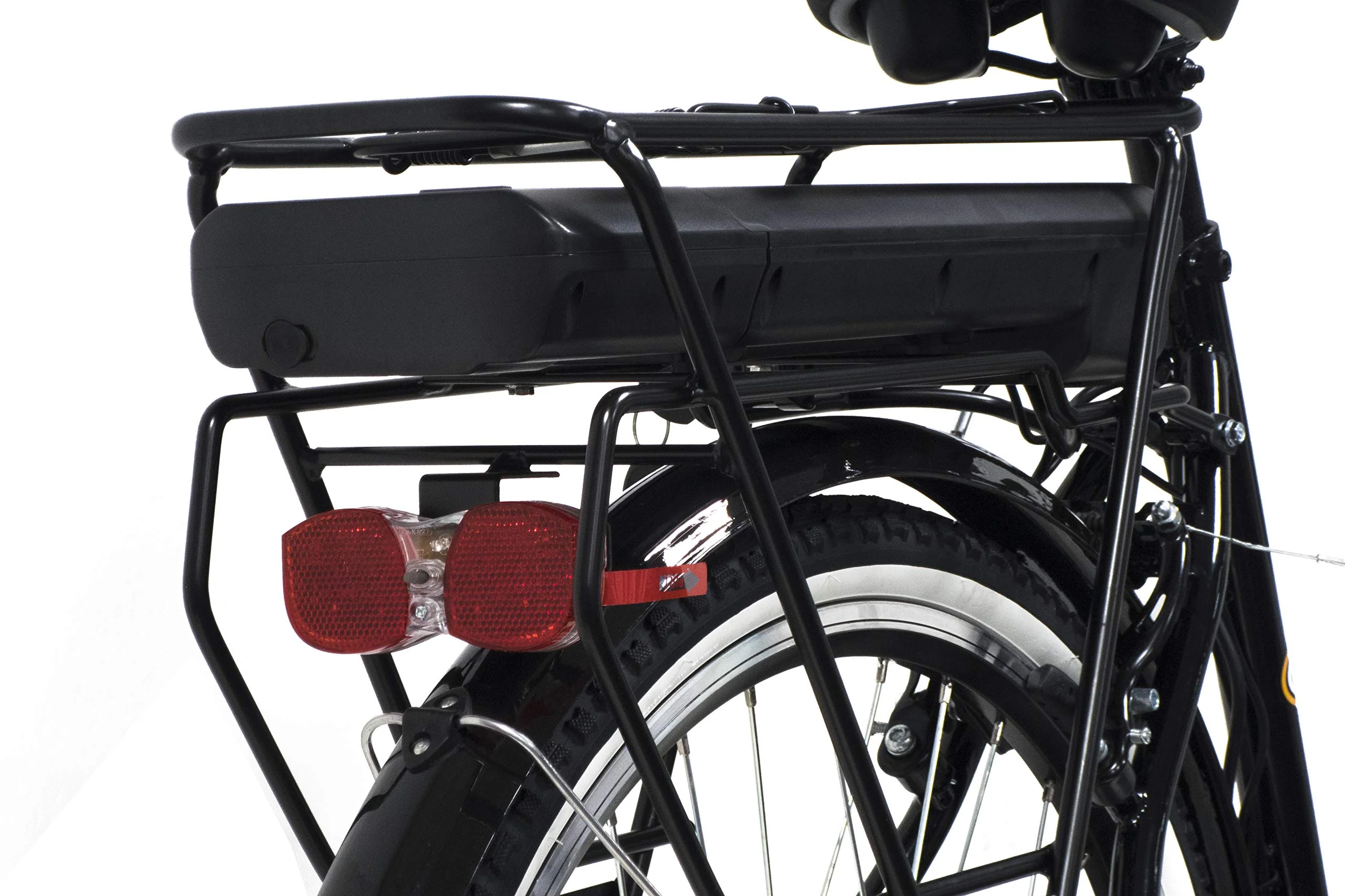 Denver Discovery E4000 E-Bike, City Bike mit 26 Zoll Rädern, Shimano 6-Gang-Schaltung für Damen, Schwarz - Image 3