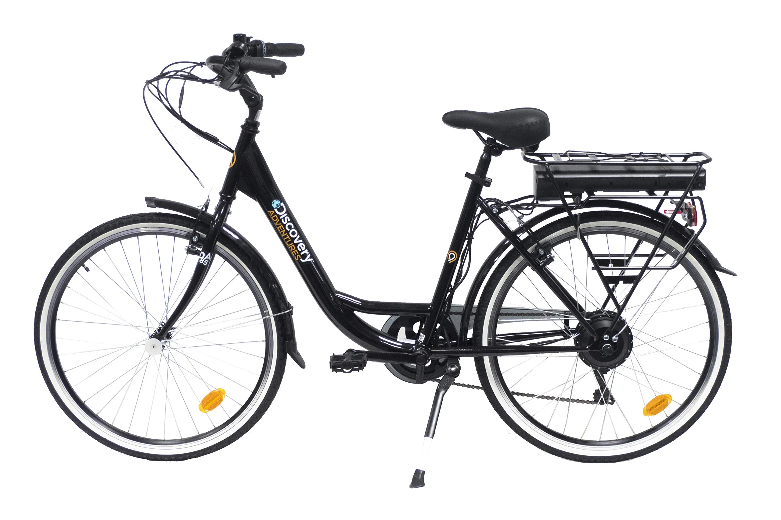 Denver Discovery E4000 E-Bike, City Bike mit 26 Zoll Rädern, Shimano 6-Gang-Schaltung für Damen, Schwarz - Image 4