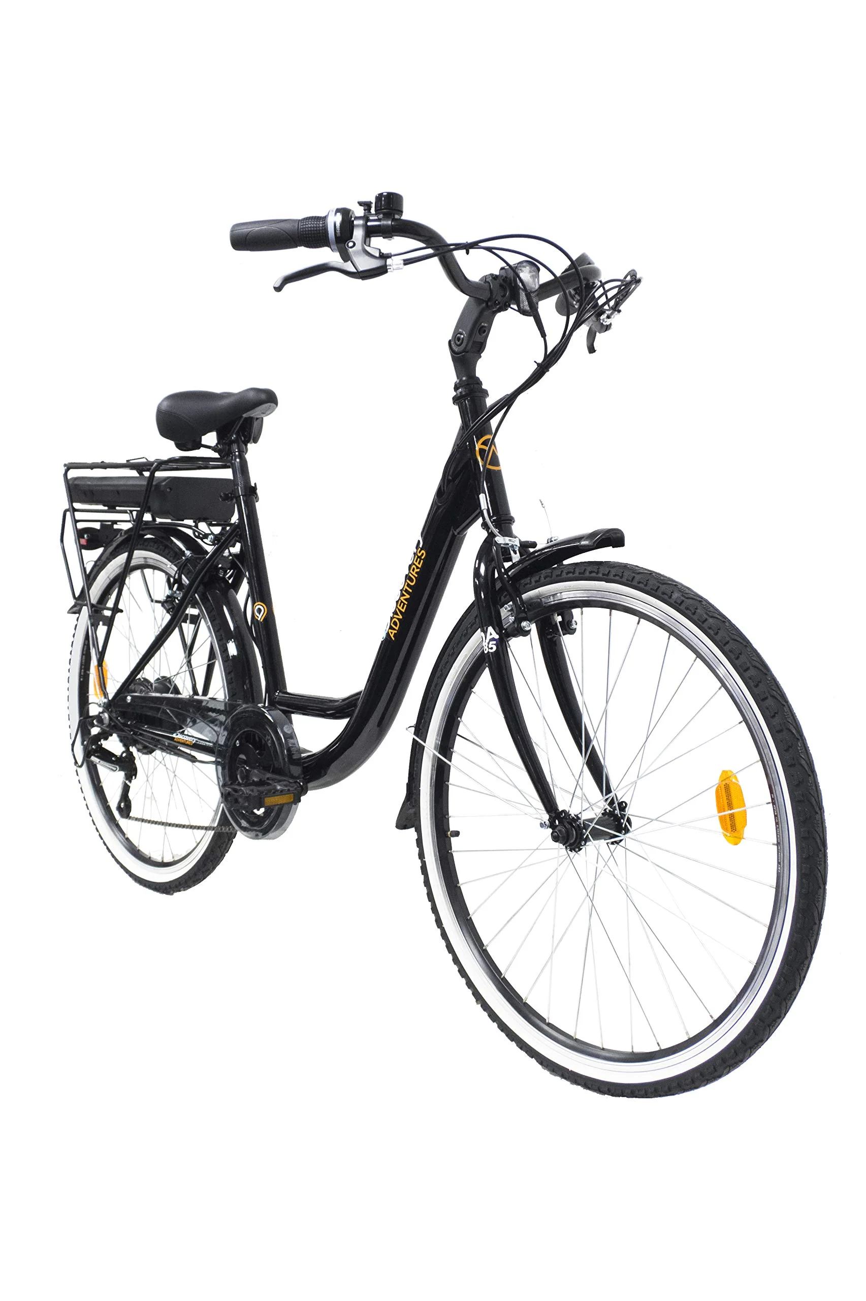 Denver Discovery E4000 E-Bike, City Bike mit 26 Zoll Rädern, Shimano 6-Gang-Schaltung für Damen, Schwarz - Image 7