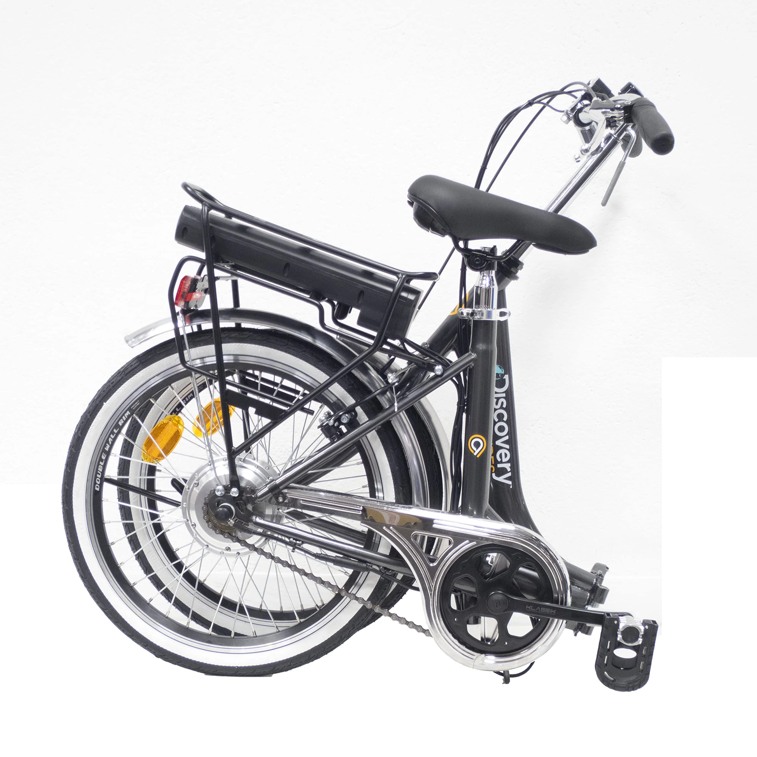 Denver Discovery Unisex – Erwachsene E1000 Rückwärtsmotor 24 V Elektrofahrrad Klapprad 20 Zoll Farbe Schwarz oder Anthrazitgrau, Dunkelgrau Metallic - Image 2
