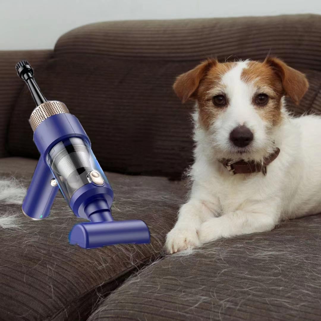 Der neueste 4 in 1 Handstaubsauger, verbesserter Mini-Staubsauger für Auto, Haus und Tierhaare, 8500PA leichtes Staubgebläse & Staubsauger, HEPA-Filter und LED-Beleuchtung, USB aufladbarer und tragbar - Image 6