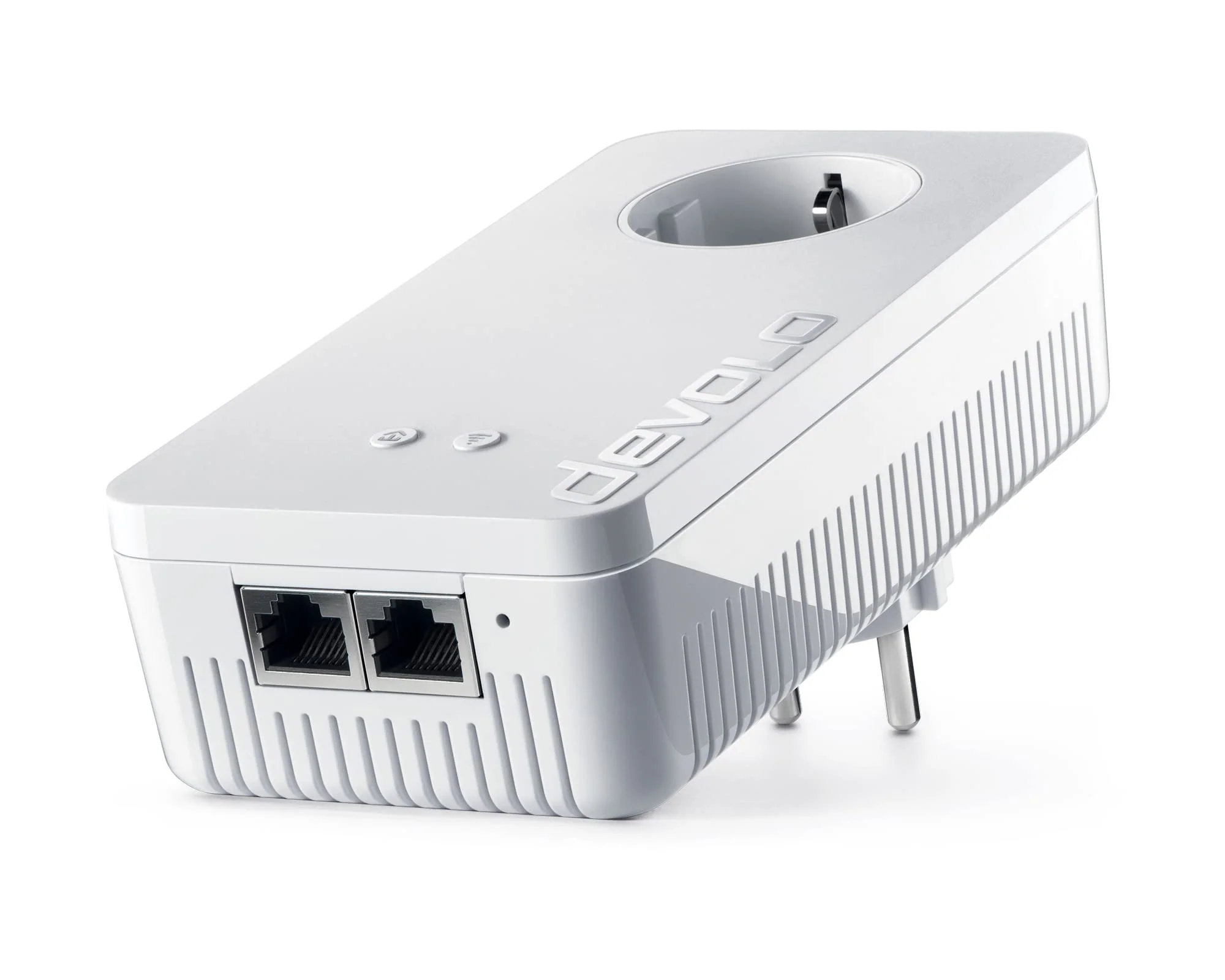 devolo 9383 WLAN Powerline Adapter, dLAN 1200+ WiFi ac Erweiterungsadapter -bis zu 1.200 Mbit/s, Mesh WLAN, WLAN Steckdose, 2x Gigabit LAN Anschluss, weiß - Image 14