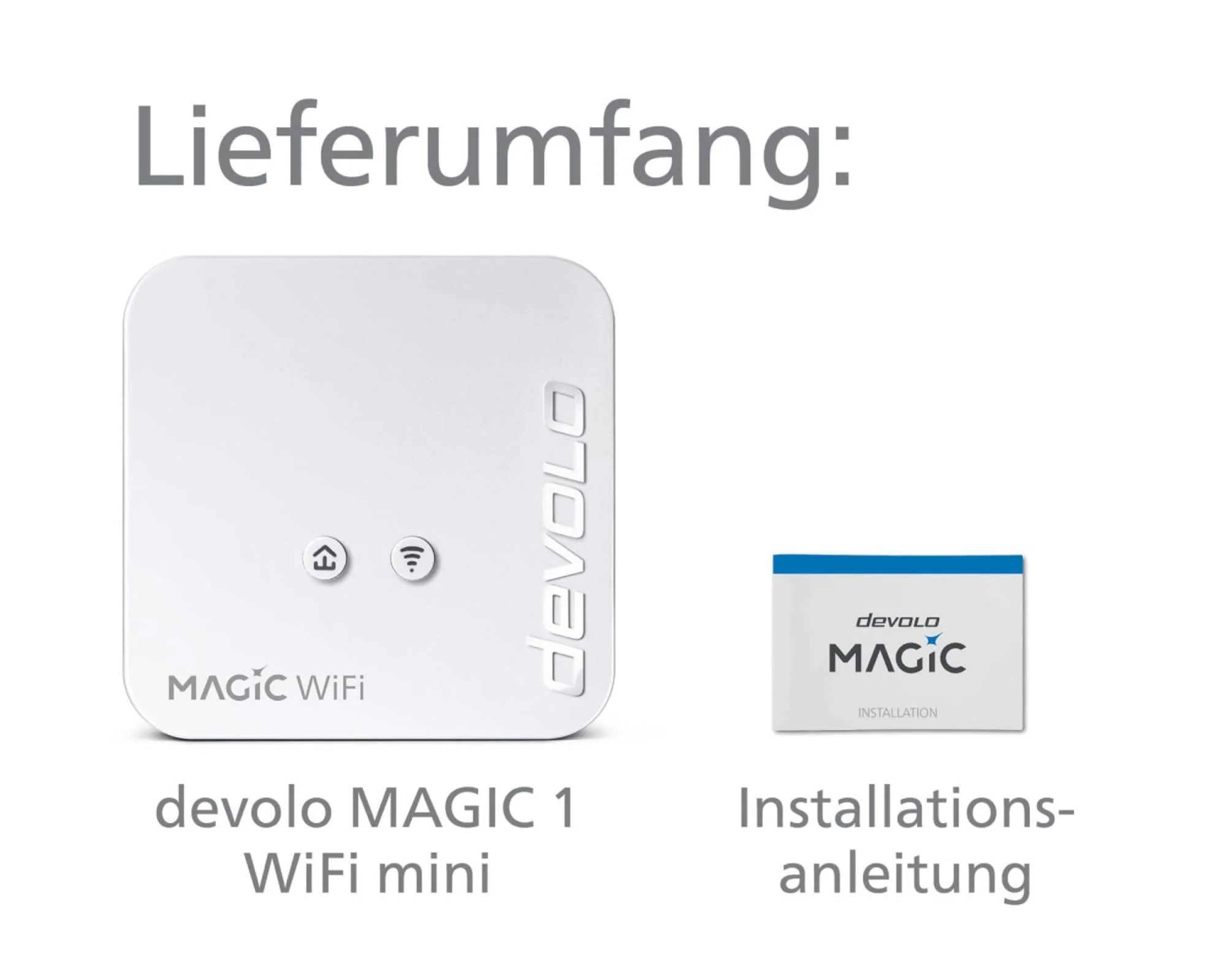 devolo Magic 1 WiFi mini Erweiterungsadapter, WLAN Powerline Adapter, bis zu 1.200 Mbit/s, WLAN Verstärker, 1x LAN Anschluss, dLAN 2.0, weiß - Image 5