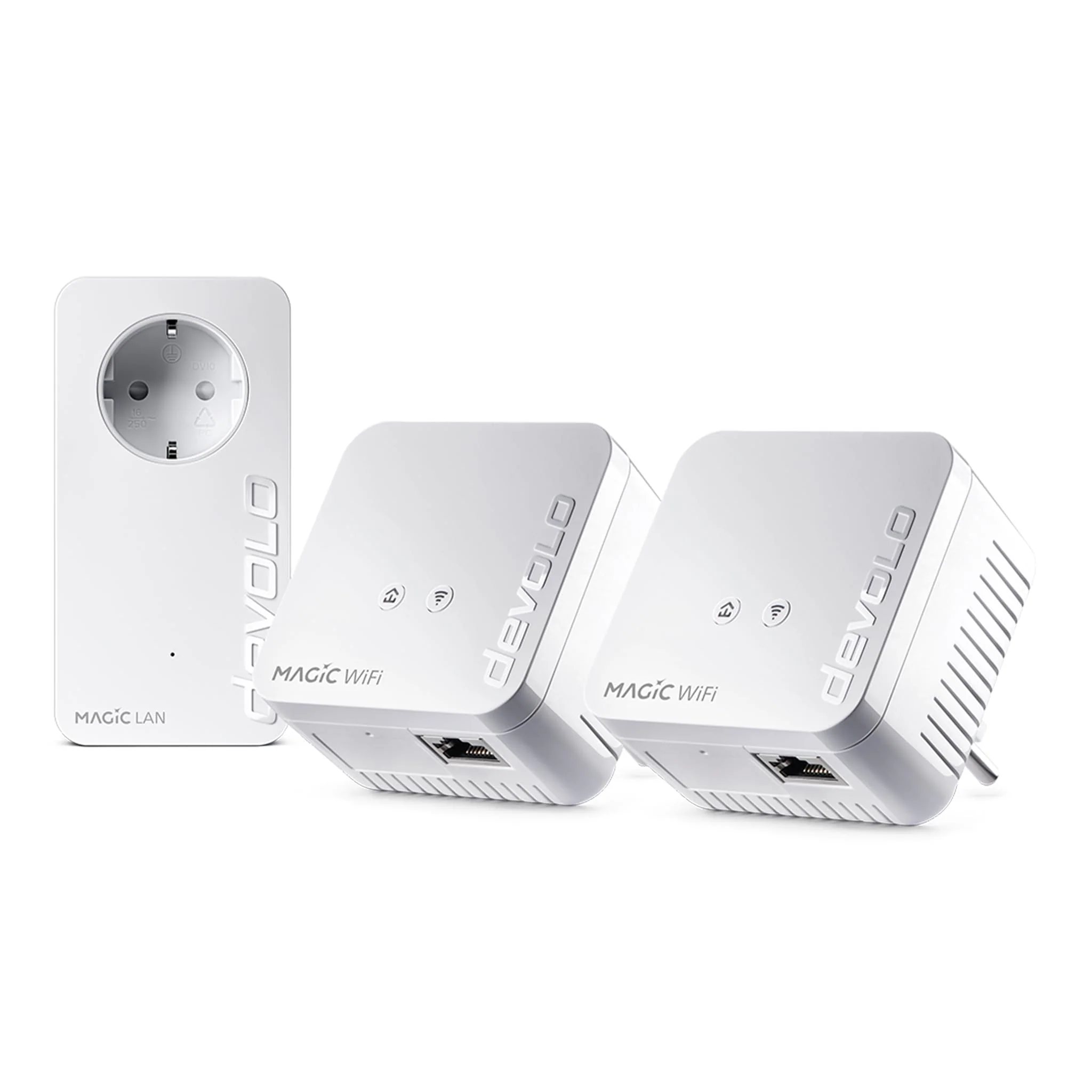 devolo Magic 1 WiFi mini Multiroom Kit, WLAN Powerline Adapter, bis zu 1.200 Mbit/s, WLAN Verstärker, 1x LAN Anschluss, dLAN 2.0, weiß - Image 6
