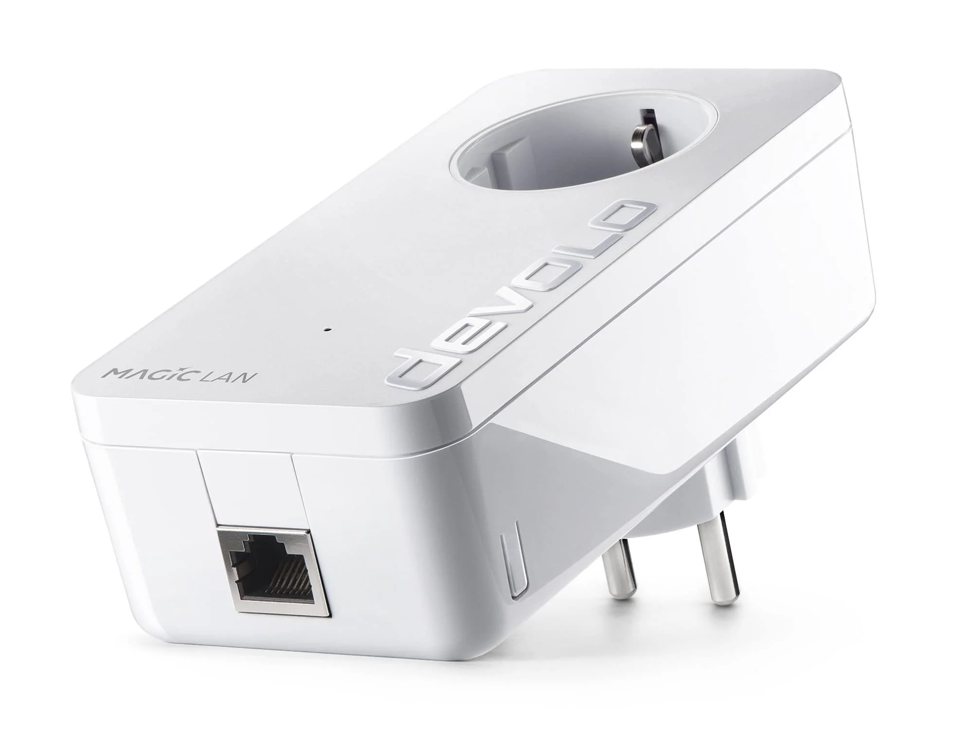 devolo Magic 2 LAN Erweiterungsadapter, LAN Powerline Adapter, bis zu 2.400 Mbit/s, 1x Gigabit LAN Anschluss, ideal für Homeoffice, dLAN 2.0, weiß - Image 6